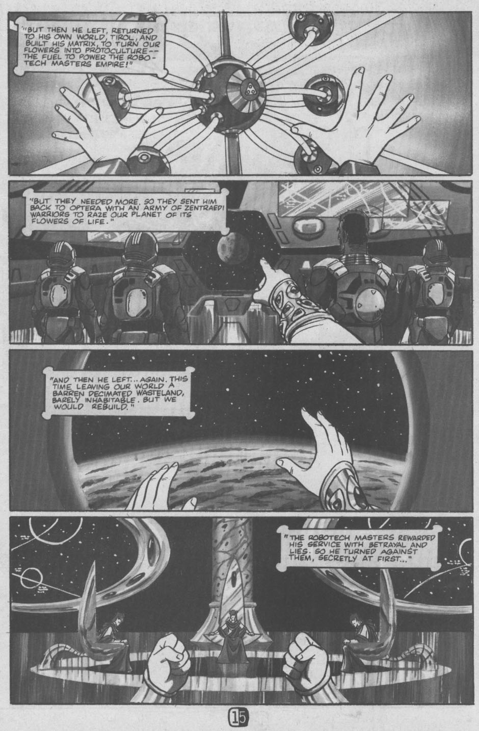 Read online Robotech II: The Sentinels comic -  Issue #20 - 16