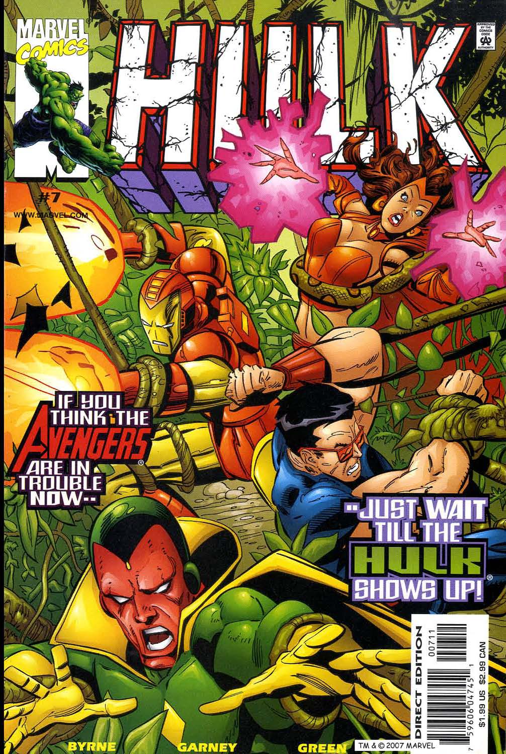 Read online Hulk (1999) comic -  Issue #7 - 1