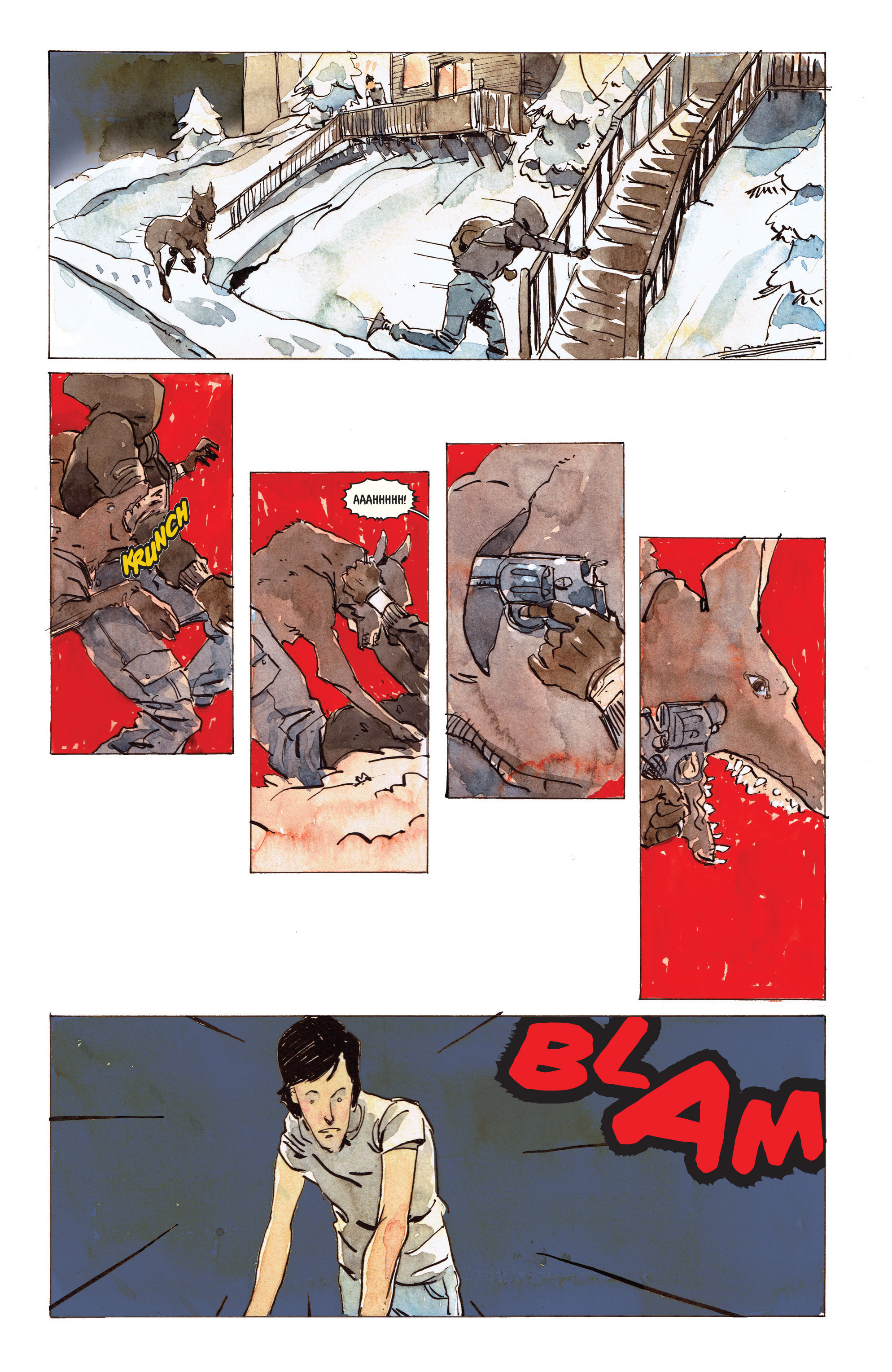 Read online Snow Blind comic -  Issue #1 - 12