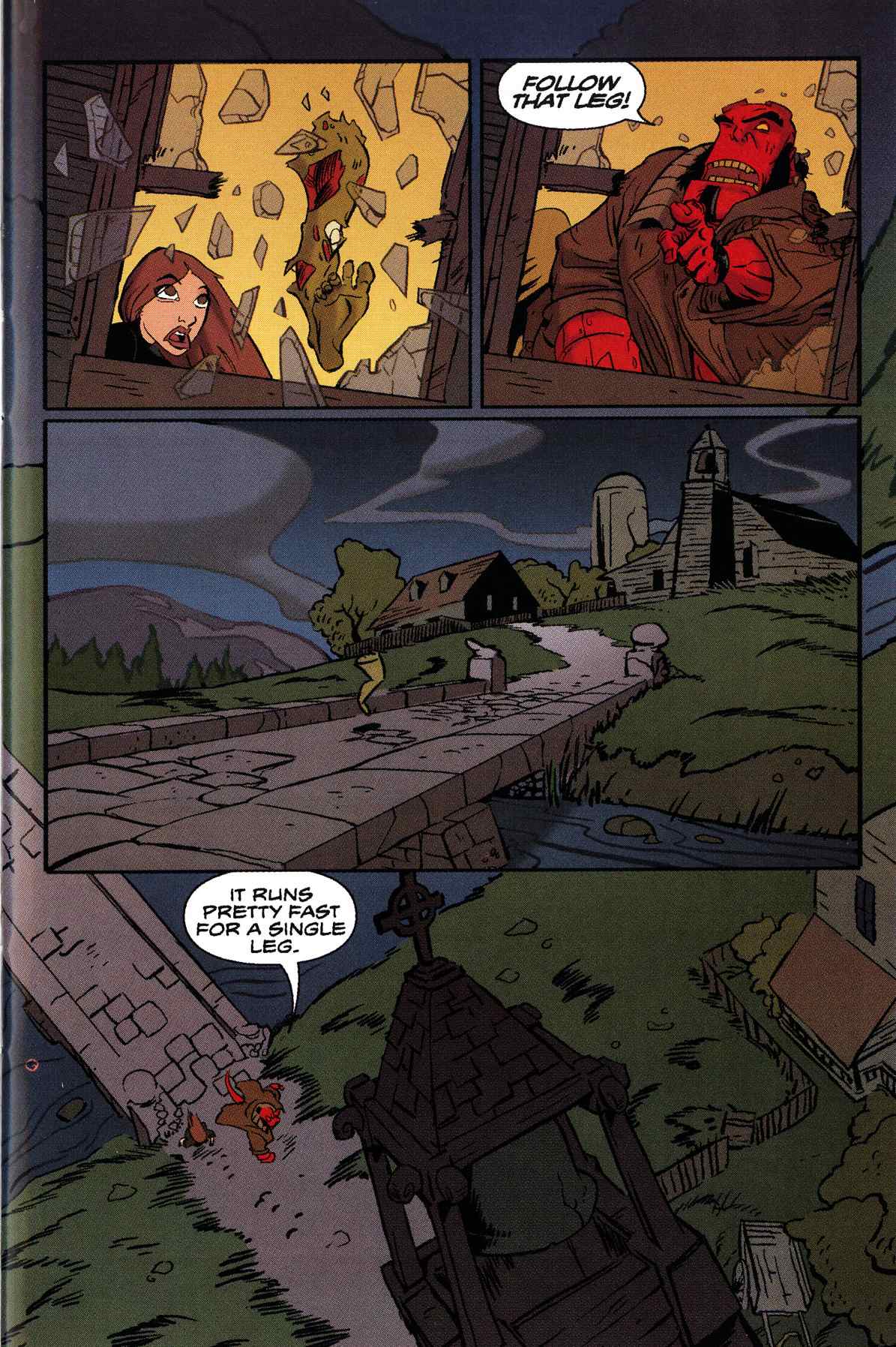 Read online Hellboy Animated: Phantom Limbs comic -  Issue # Full - 7