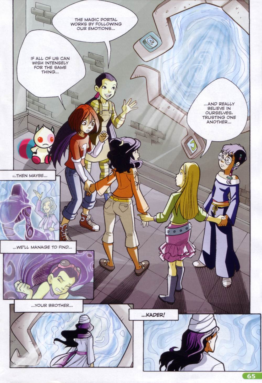 Read online W.i.t.c.h. comic -  Issue #67 - 56