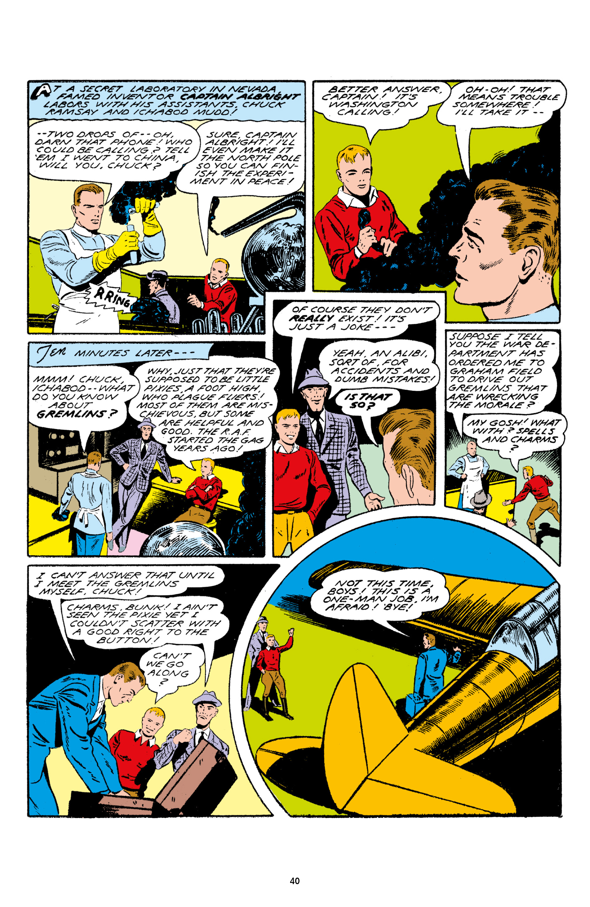 Read online Captain Midnight Archives comic -  Issue # TPB 1 (Part 1) - 42