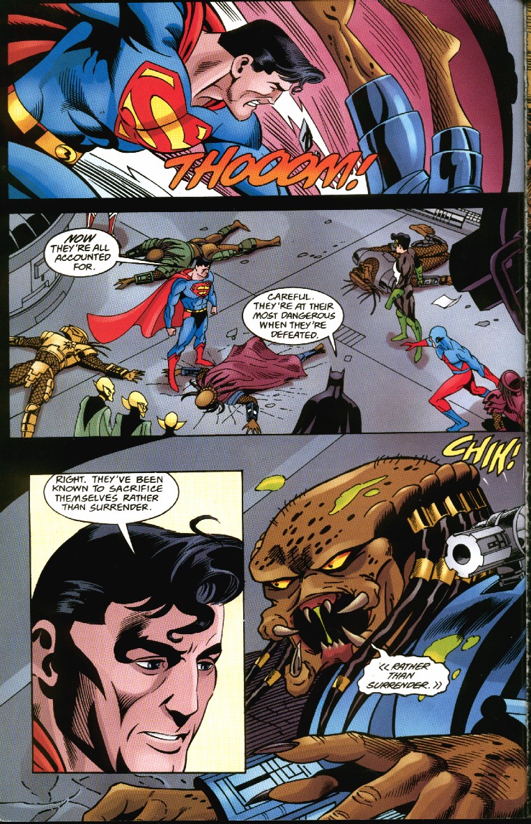 Read online JLA Versus Predator comic -  Issue # Full - 48