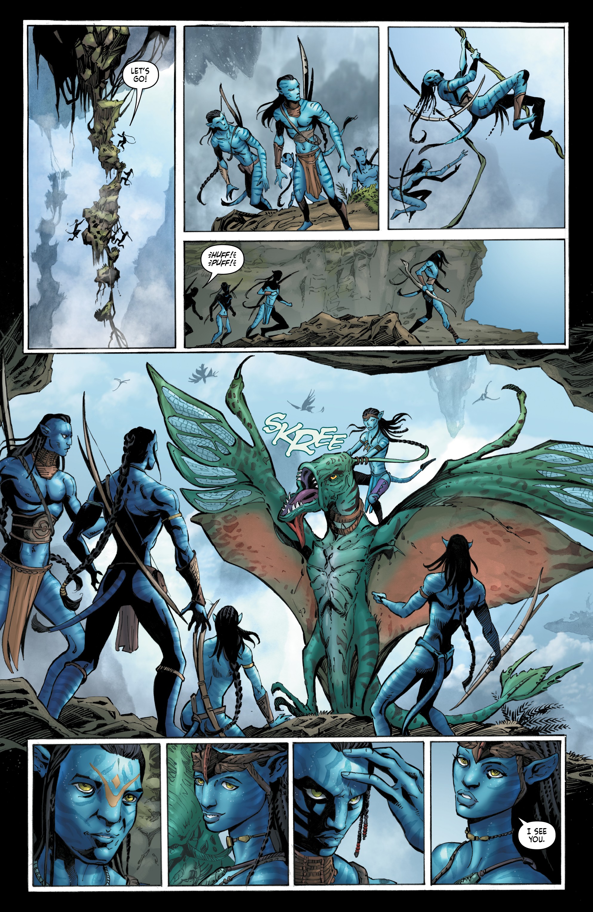 Read online Avatar: Tsu'tey's Path comic -  Issue #2 - 19