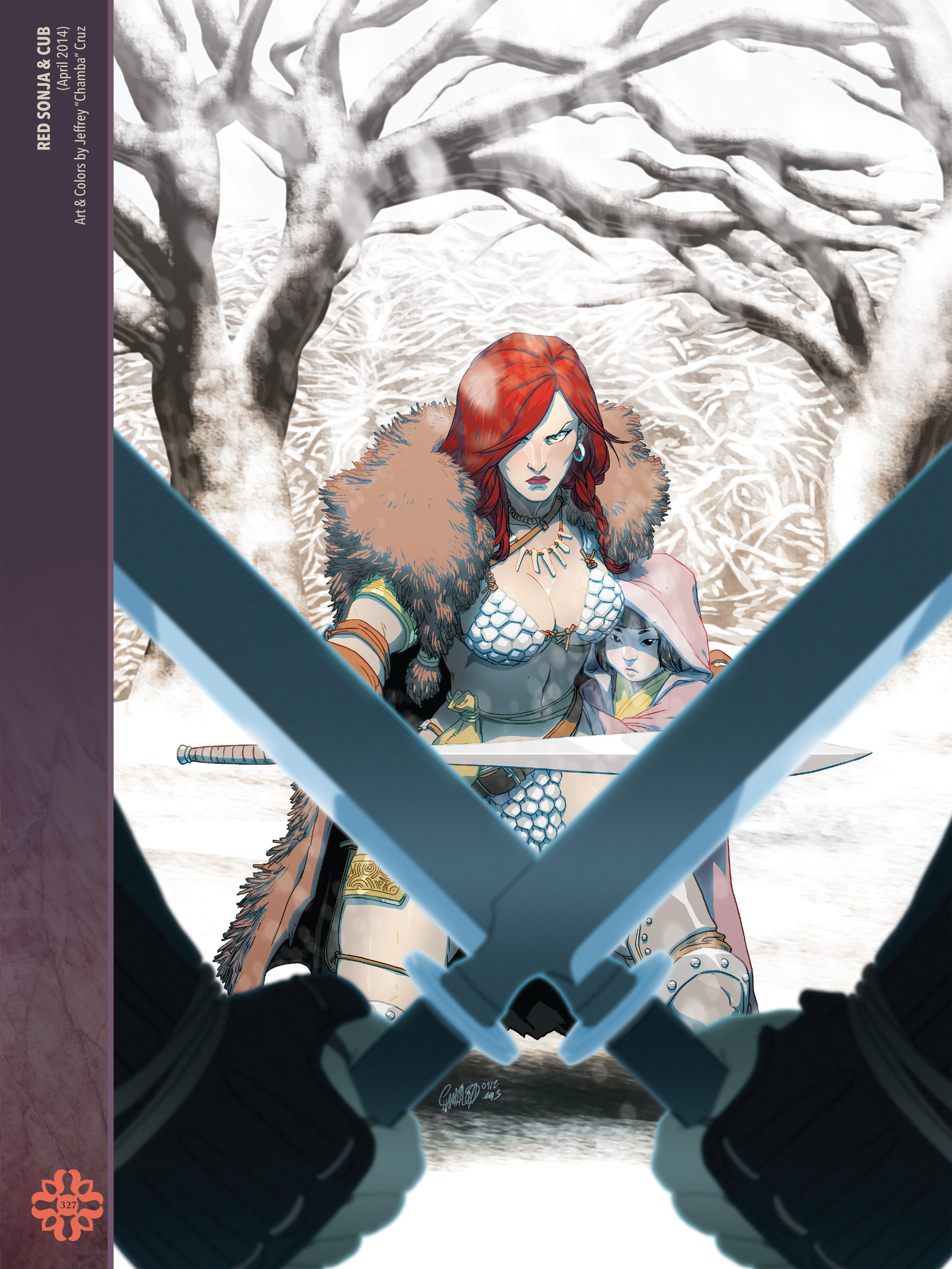 Read online The Art of Red Sonja comic -  Issue # TPB 2 (Part 4) - 28
