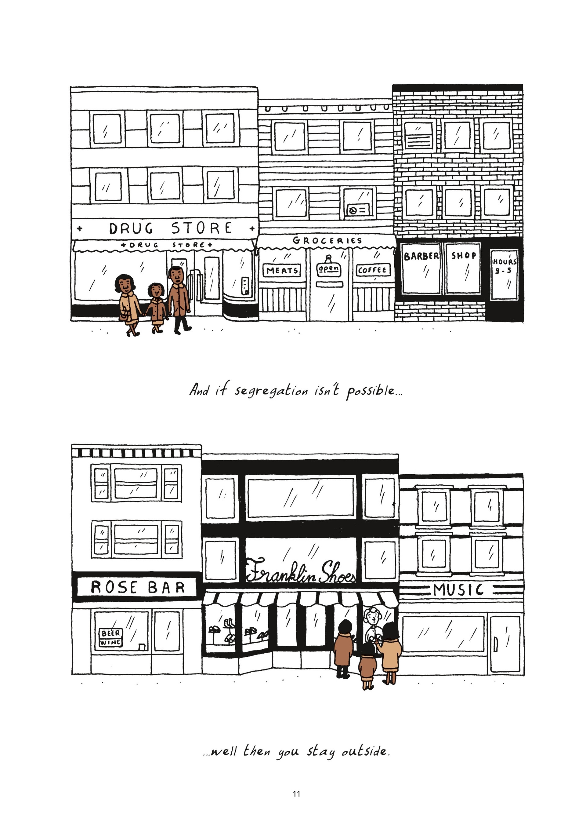 Read online Colored: The Unsung Life of Claudette Colvin comic -  Issue # TPB - 11