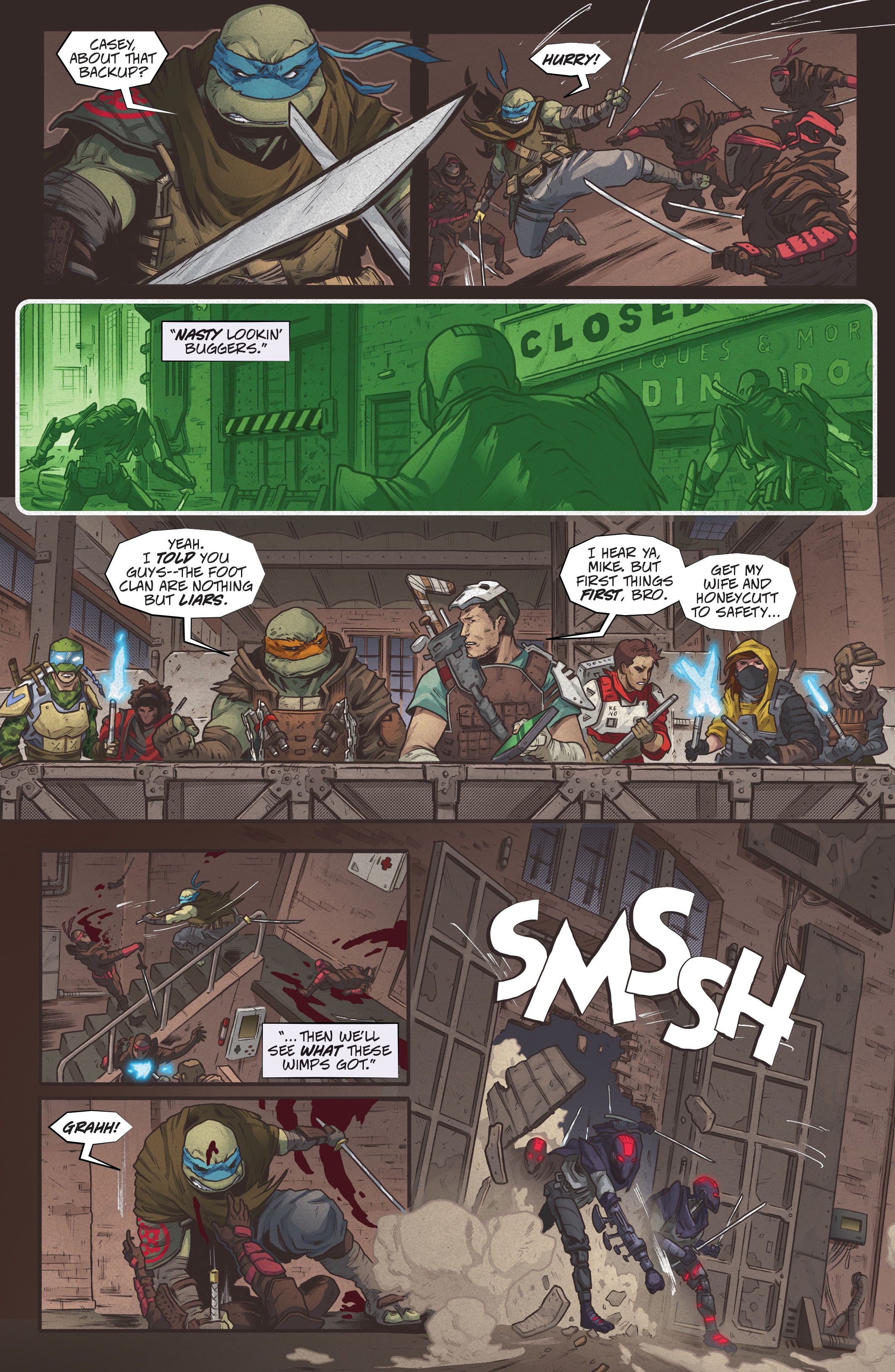 Read online Teenage Mutant Ninja Turtles: The Last Ronin comic -  Issue #3 - 19