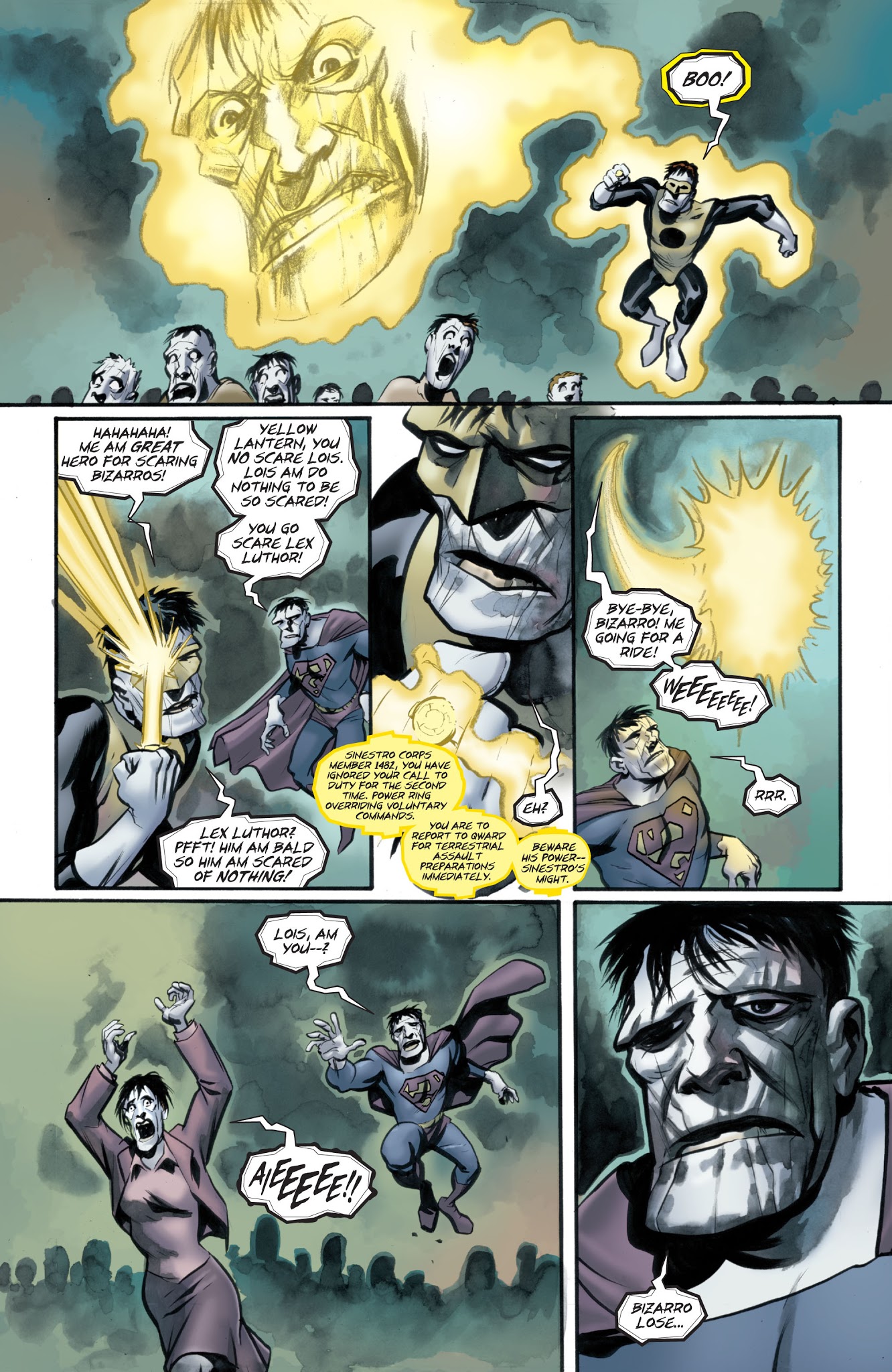 Read online Superman: Escape From Bizarro World comic -  Issue # TPB - 54