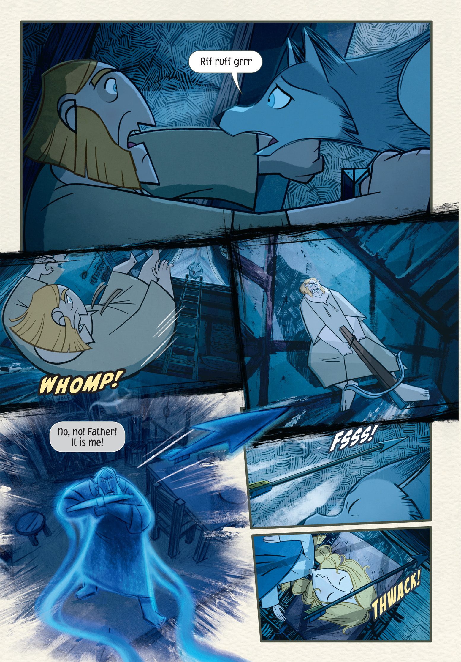 Read online Wolfwalkers: The Graphic Novel comic -  Issue # TPB (Part 2) - 41