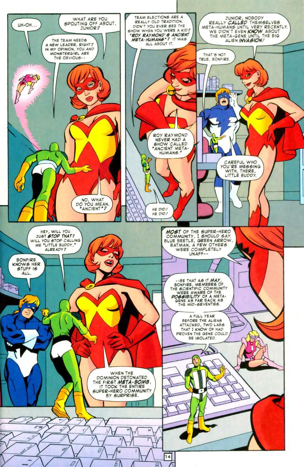 Read online Young Heroes in Love comic -  Issue #13 - 15