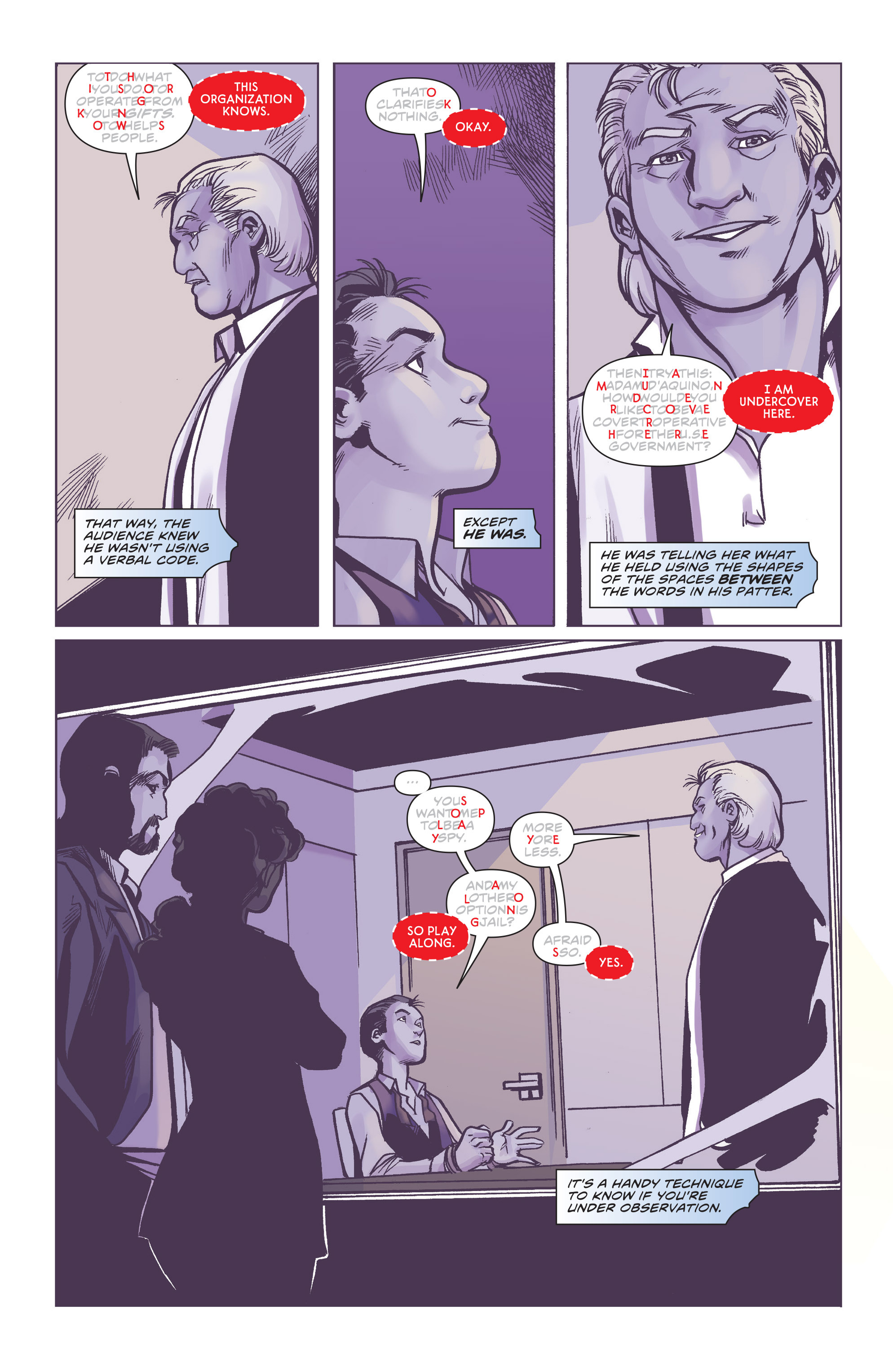 Read online Cloaks comic -  Issue #4 - 20