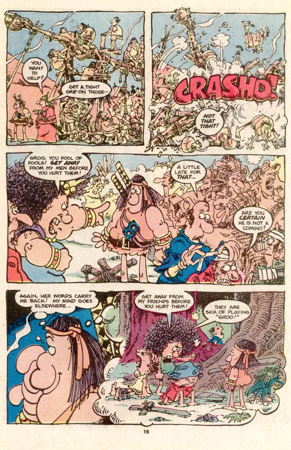 Read online Sergio Aragonés Groo the Wanderer comic -  Issue #19 - 16