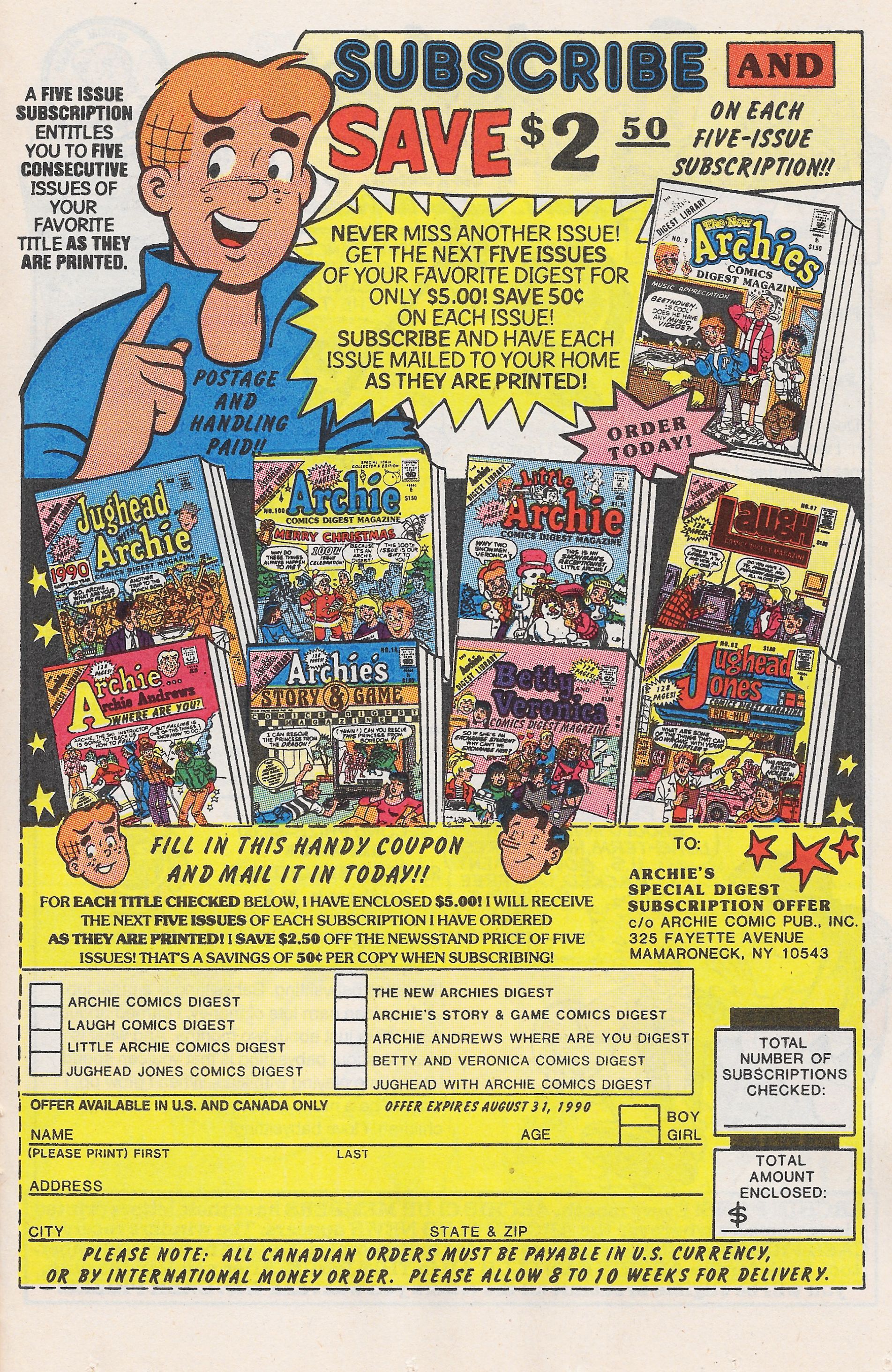 Read online Archie's Pals 'N' Gals (1952) comic -  Issue #214 - 25