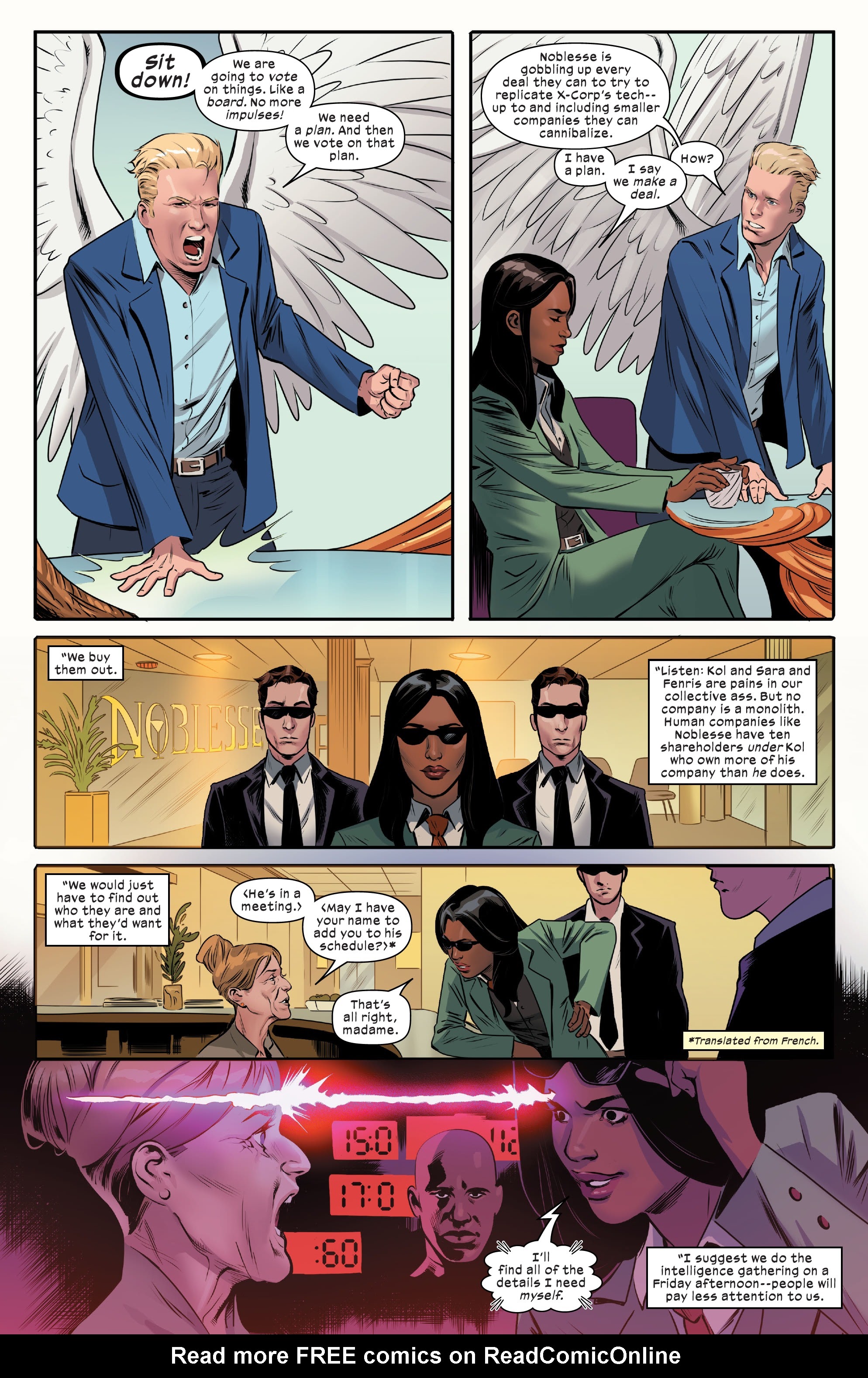 Read online X-Corp comic -  Issue #4 - 12