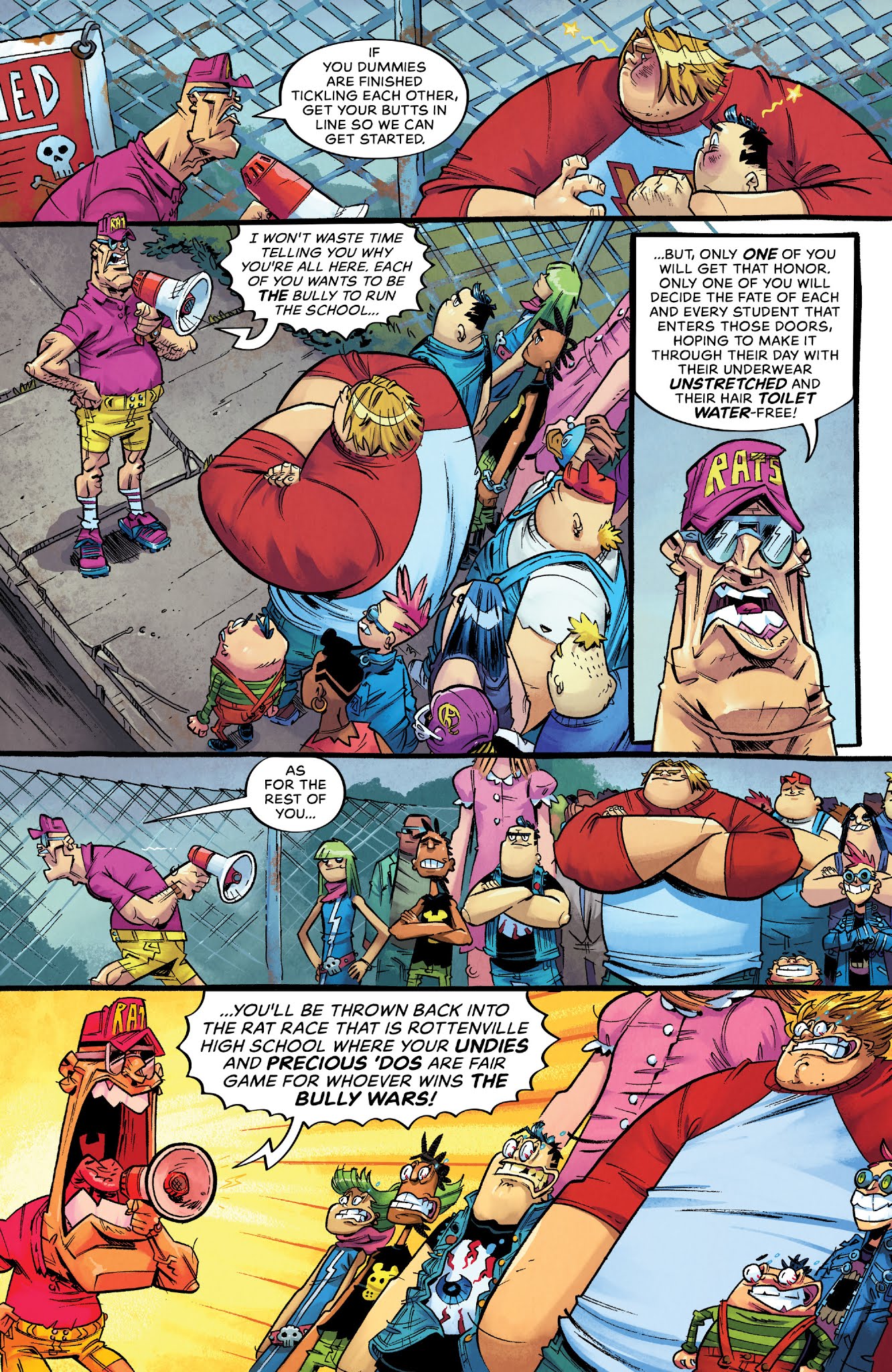 Read online Bully Wars comic -  Issue #3 - 16