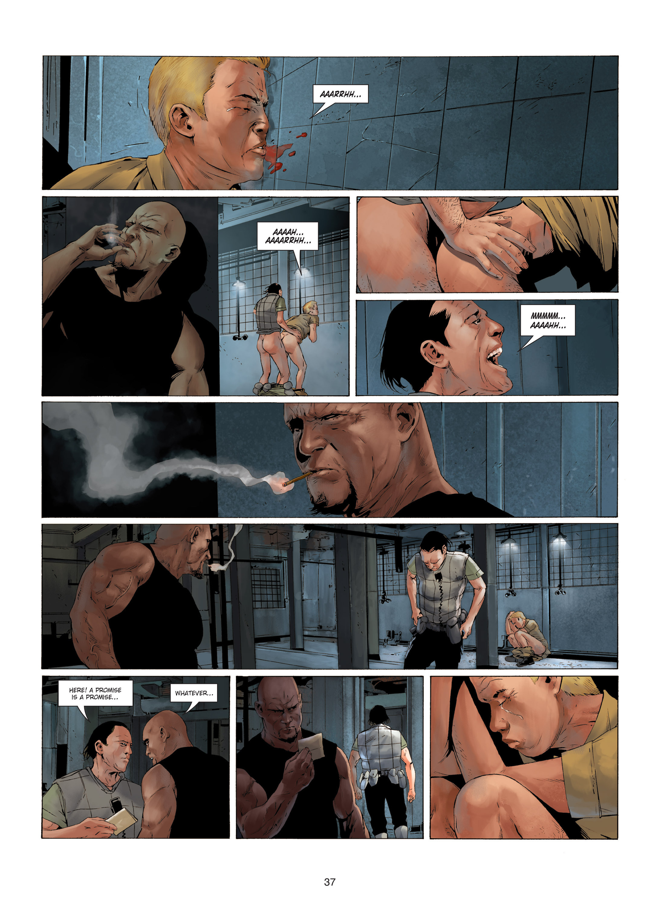 Read online Deepwater Prison comic -  Issue #1 - 37