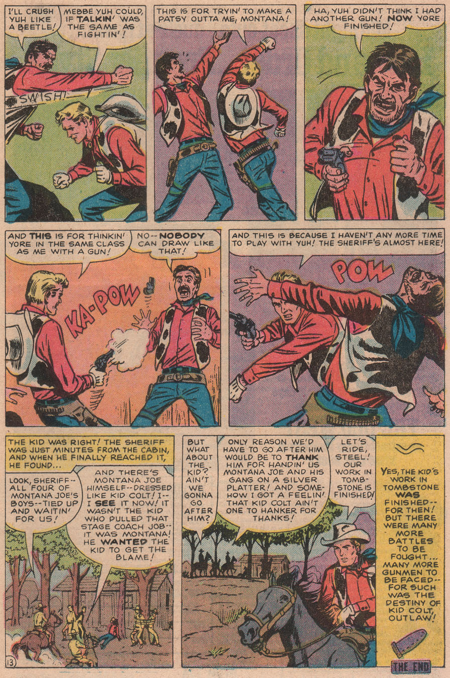 Read online Kid Colt Outlaw comic -  Issue #203 - 21