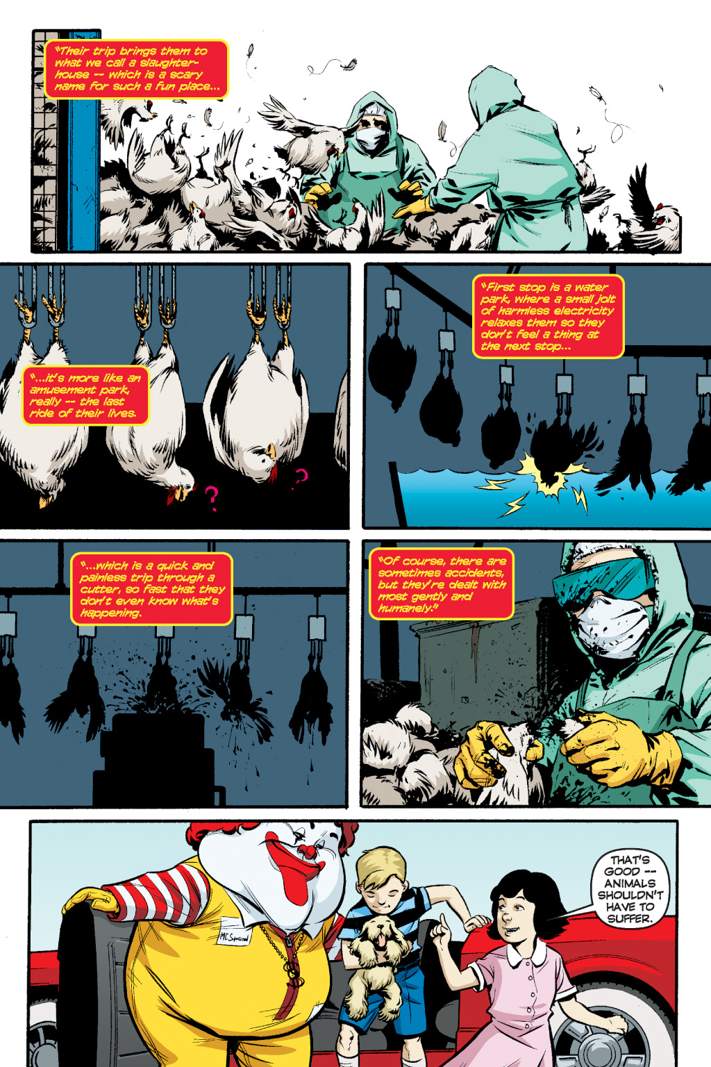 Read online Supersized: Strange Tales from a Fast-Food Culture comic -  Issue # TPB - 52