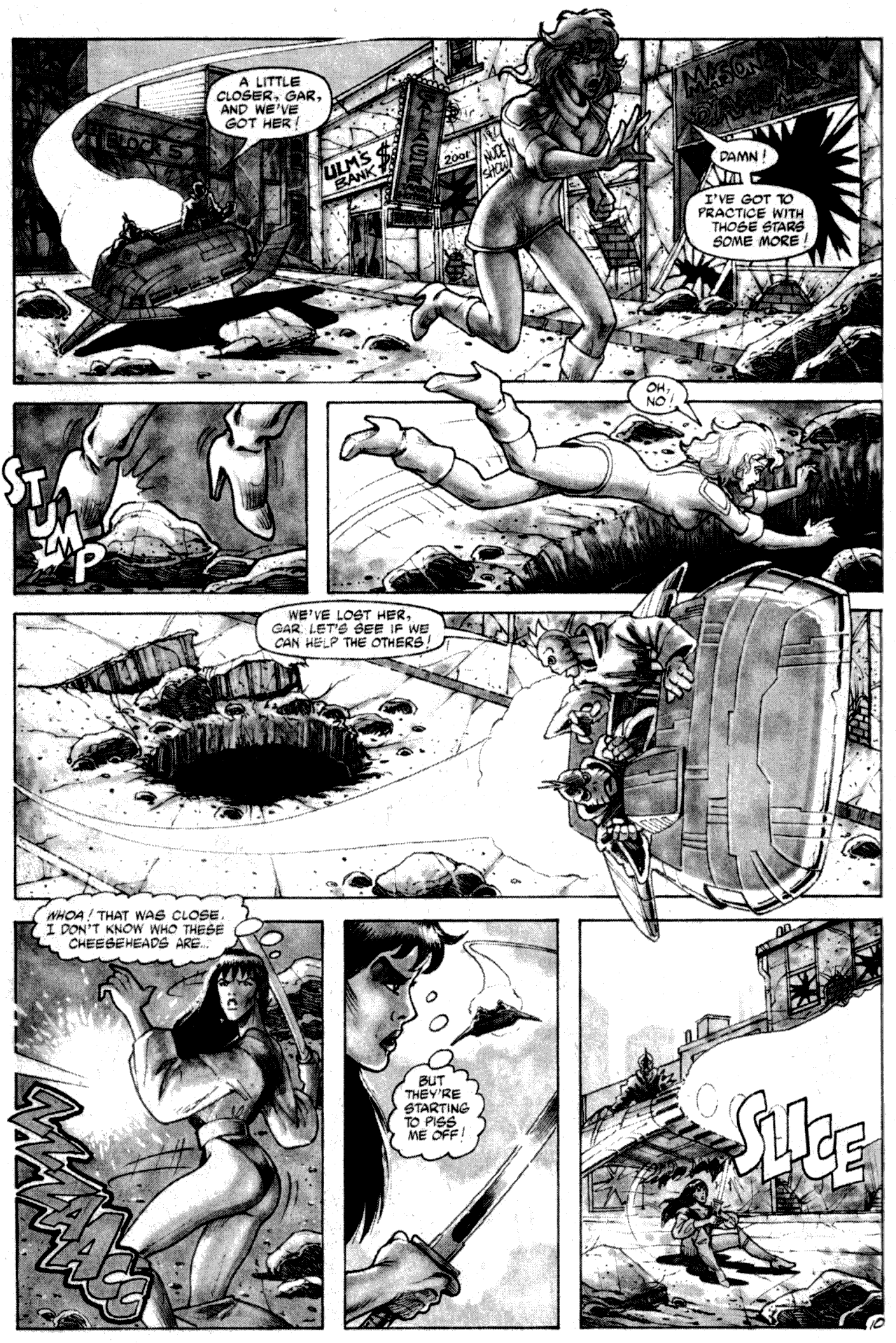 Read online Solo Ex-Mutants comic -  Issue #5 - 11