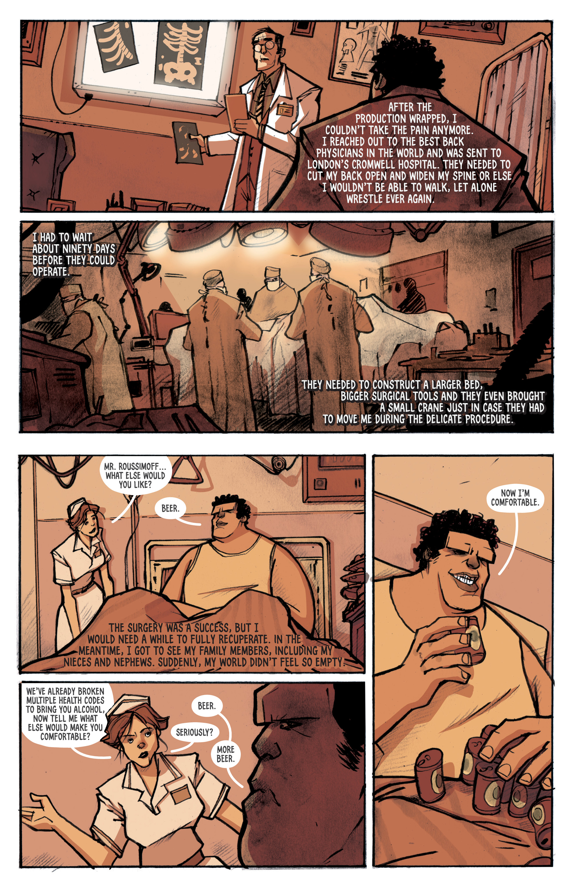 Read online Andre the Giant: Closer To Heaven comic -  Issue # TPB - 89