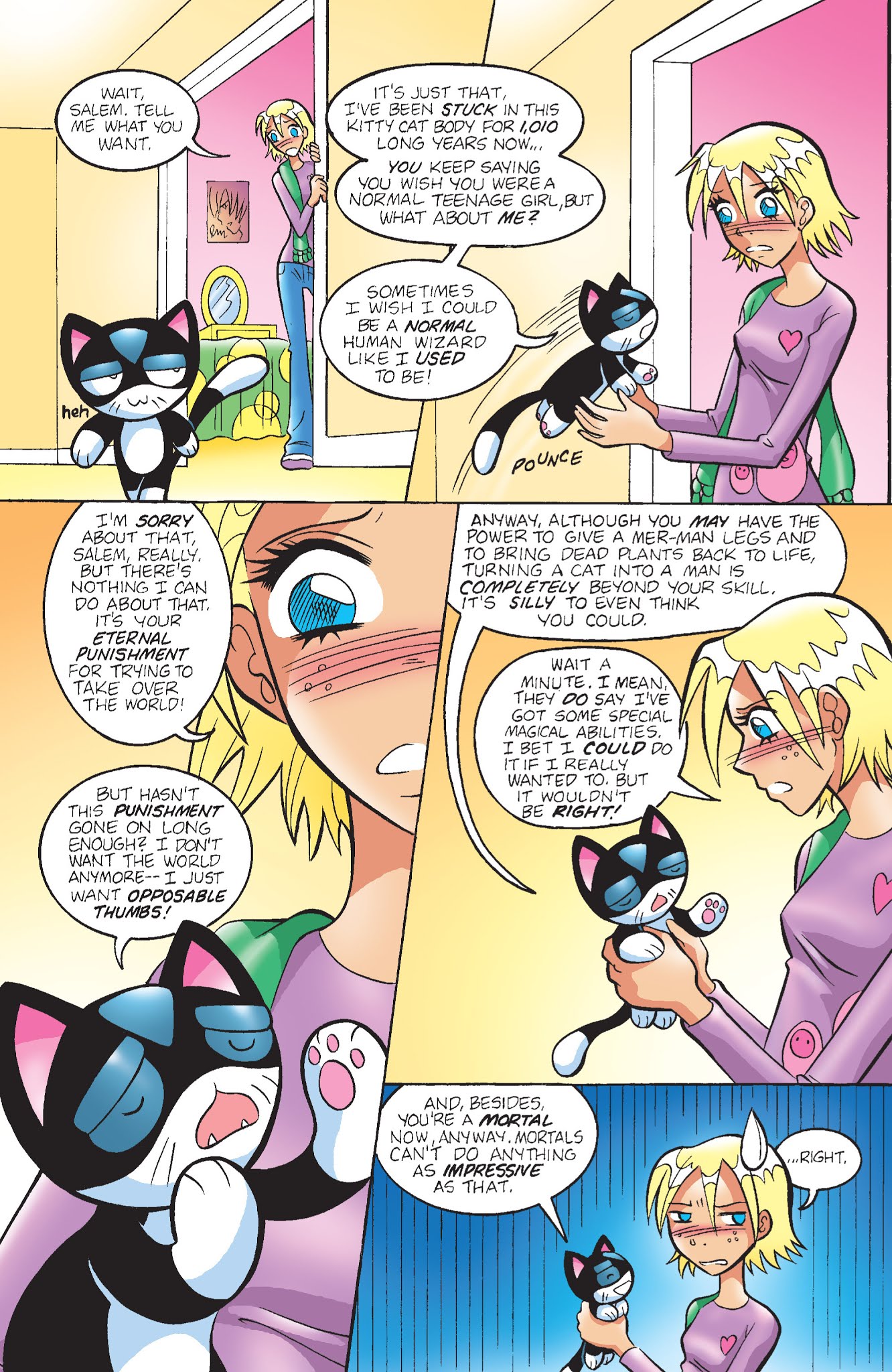 Read online Sabrina the Teenage Witch (2000) comic -  Issue #82 - 5
