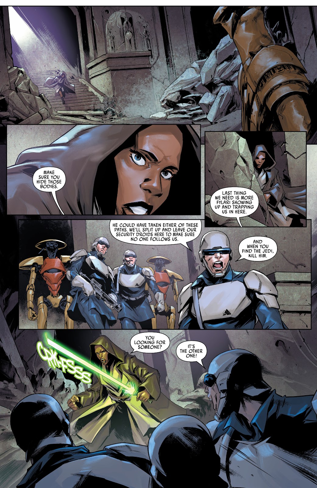 Star Wars: Jedi Fallen Order–Dark Temple issue 4 - Page 10