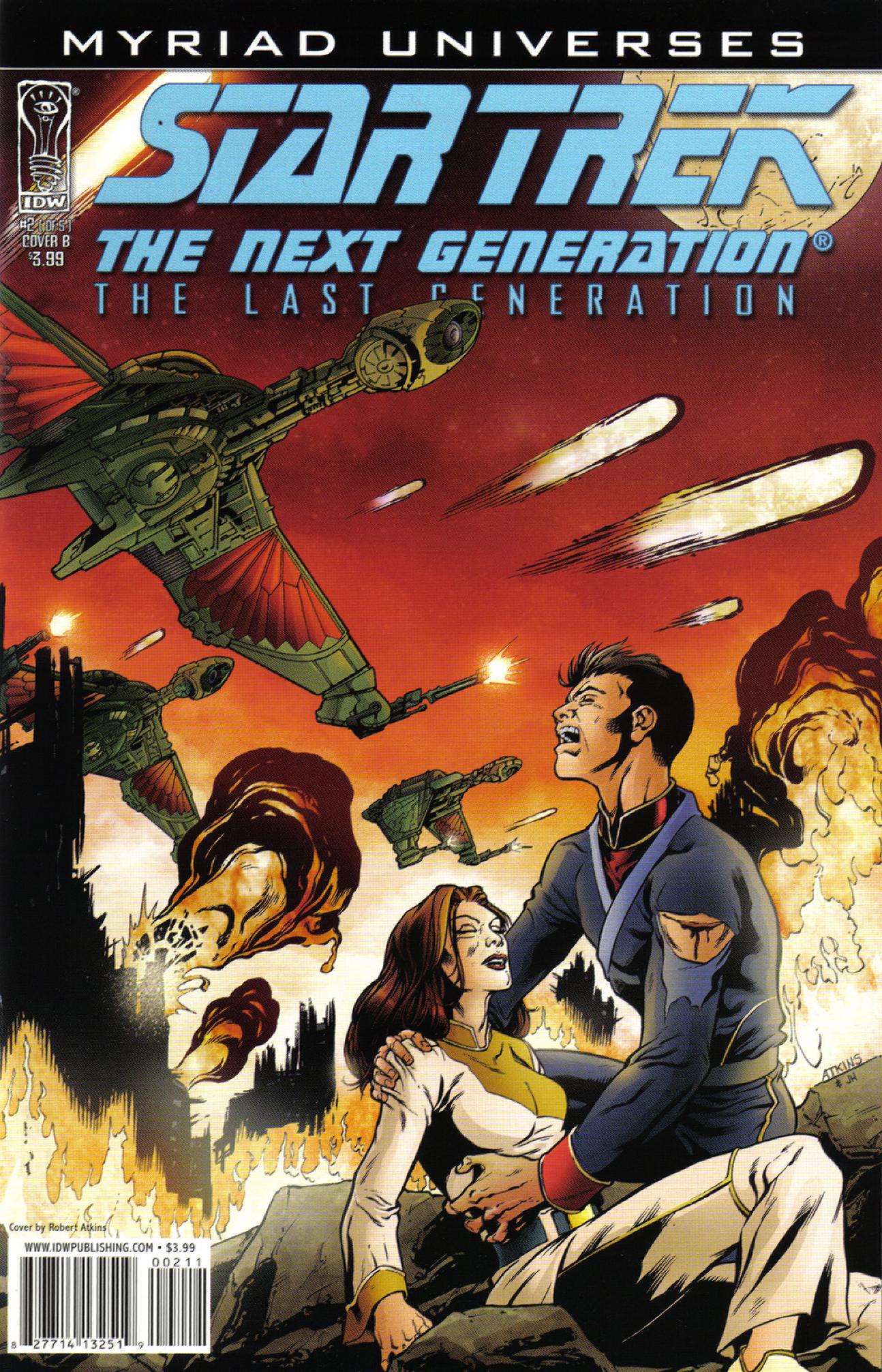 Read online Star Trek: The Next Generation: The Last Generation comic -  Issue #2 - 1