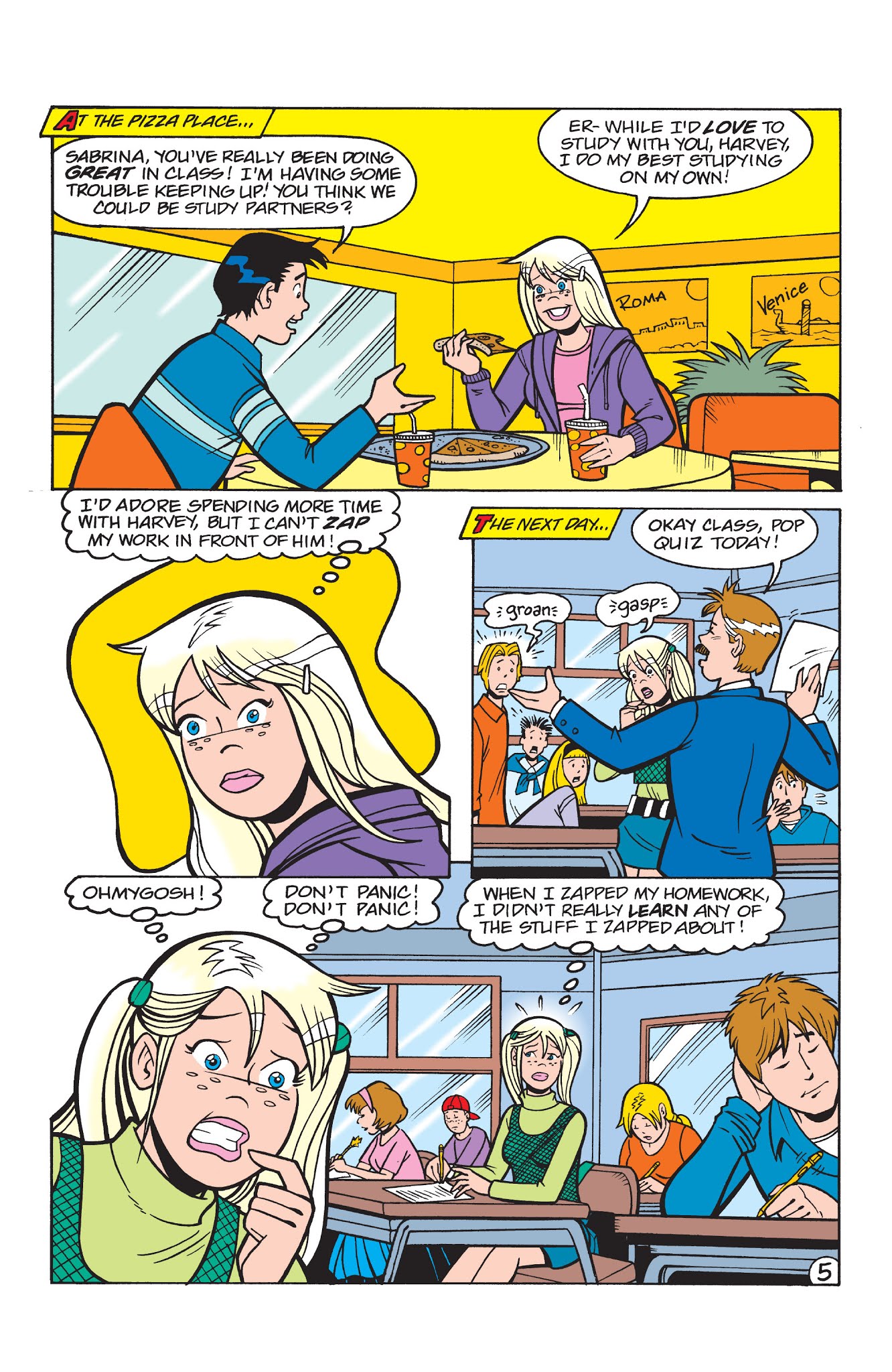 Read online Sabrina the Teenage Witch (2000) comic -  Issue #49 - 6