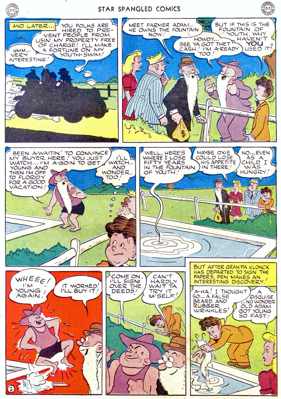 Read online Star Spangled Comics comic -  Issue #37 - 15