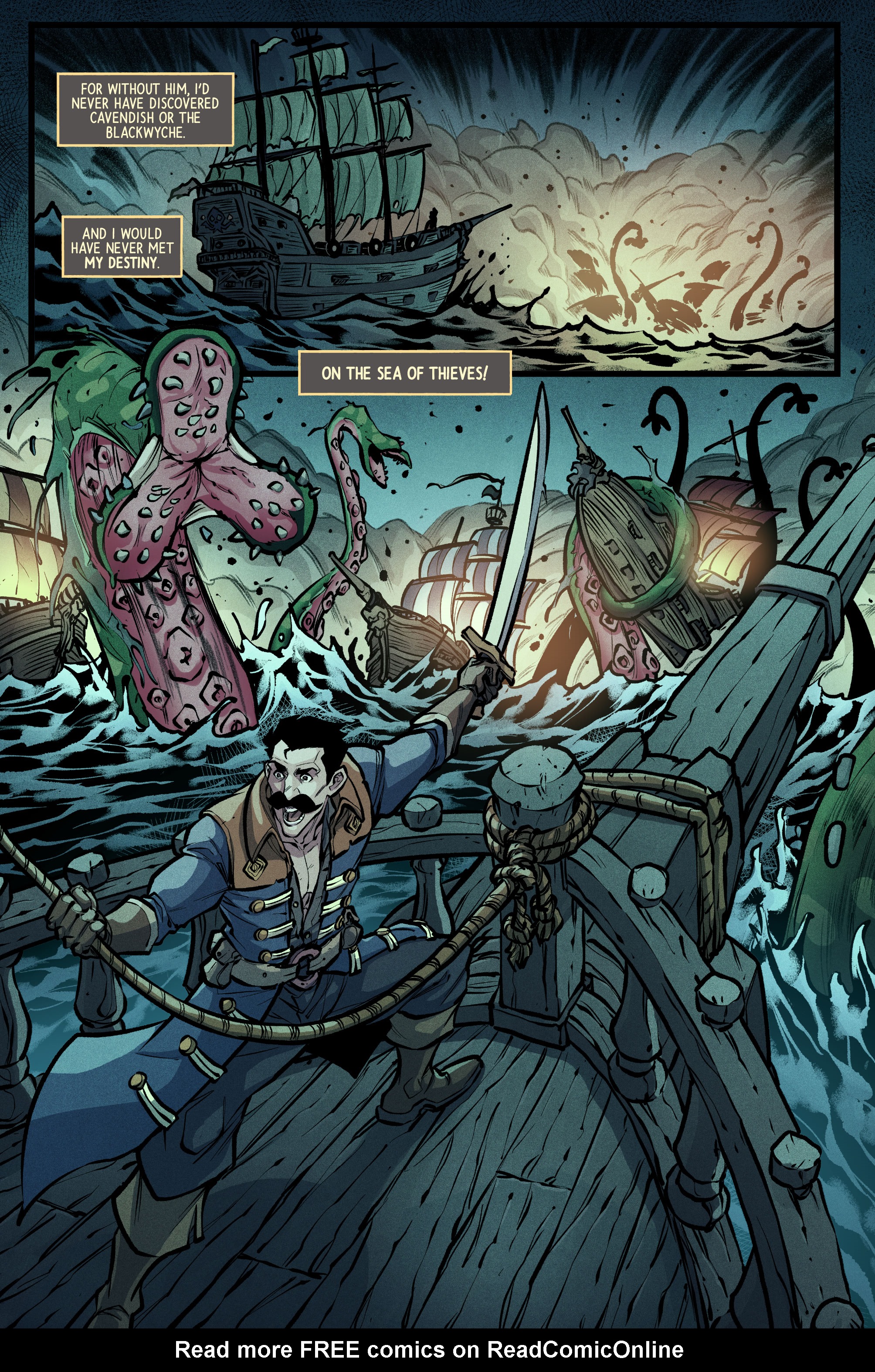 Read online Sea of Thieves comic -  Issue #1 - 14