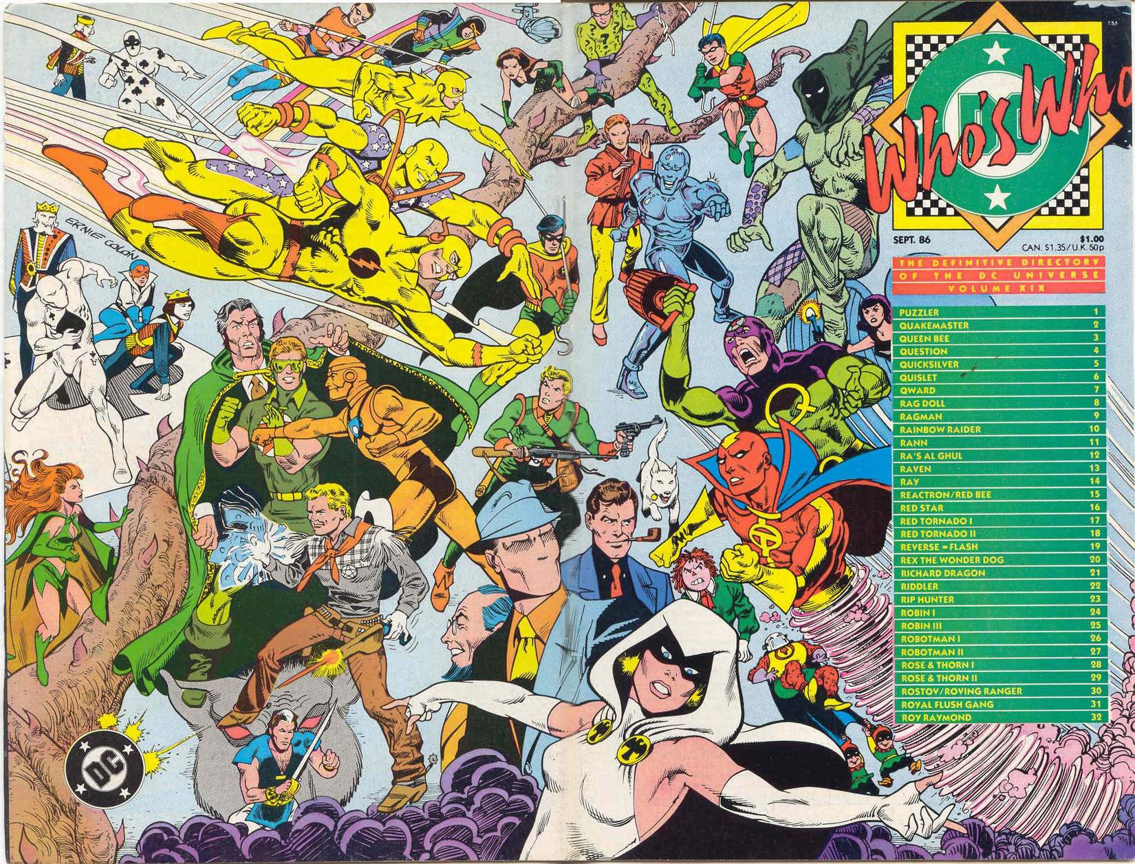 Read online Who's Who: The Definitive Directory of the DC Universe comic -  Issue #19 - 2