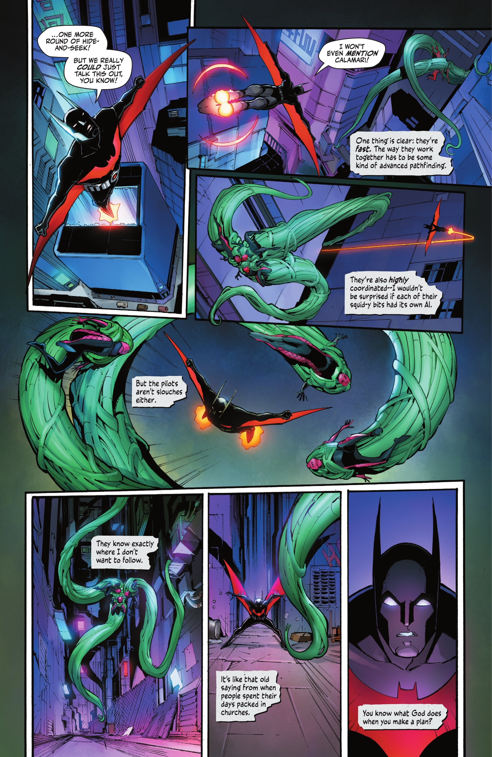 Read online Batman Beyond: Neo-Year comic -  Issue #2 - 10