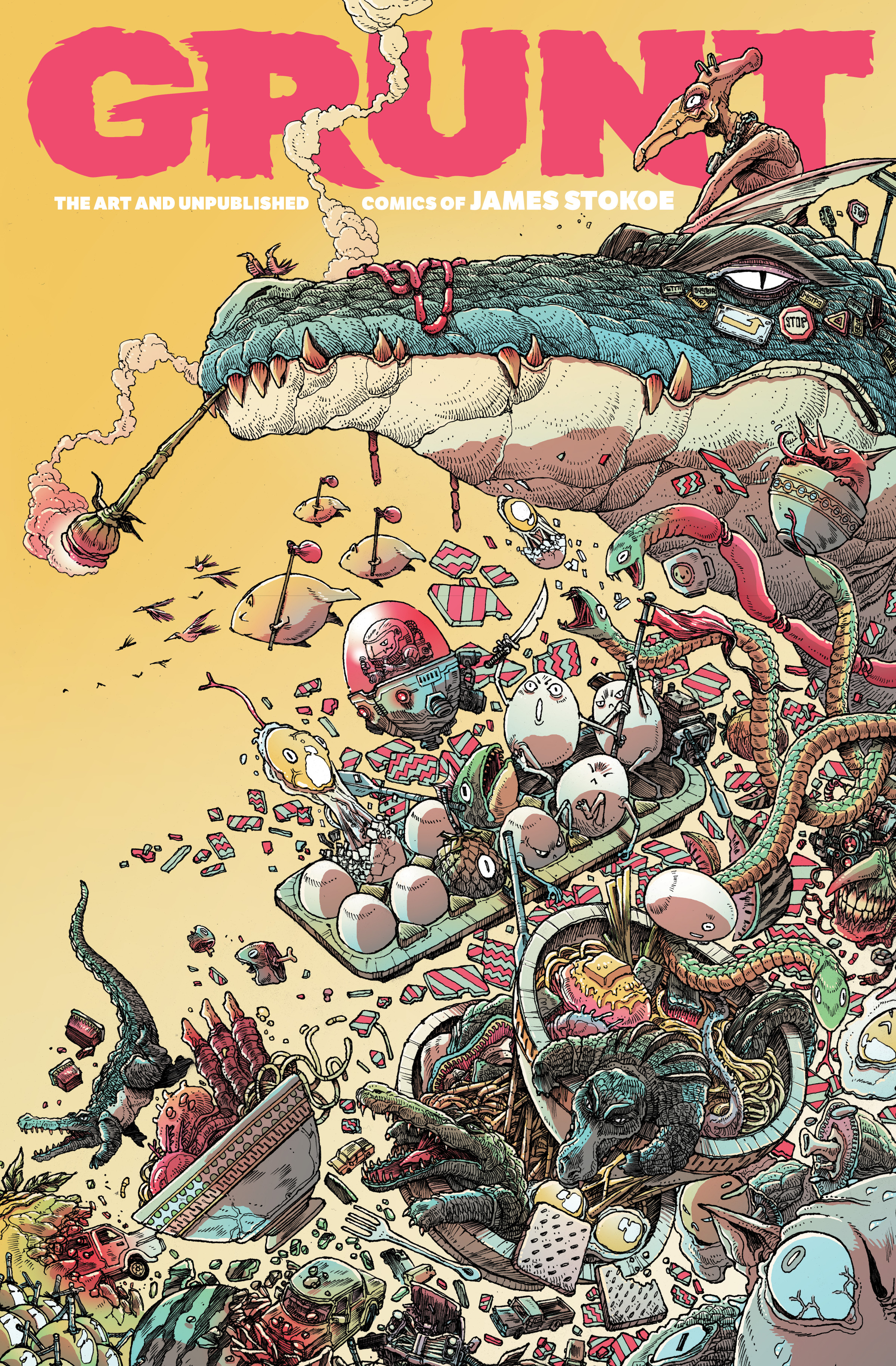 Read online Grunt: The Art and Unpublished Comics of James Stokoe comic -  Issue # TPB (Part 1) - 1