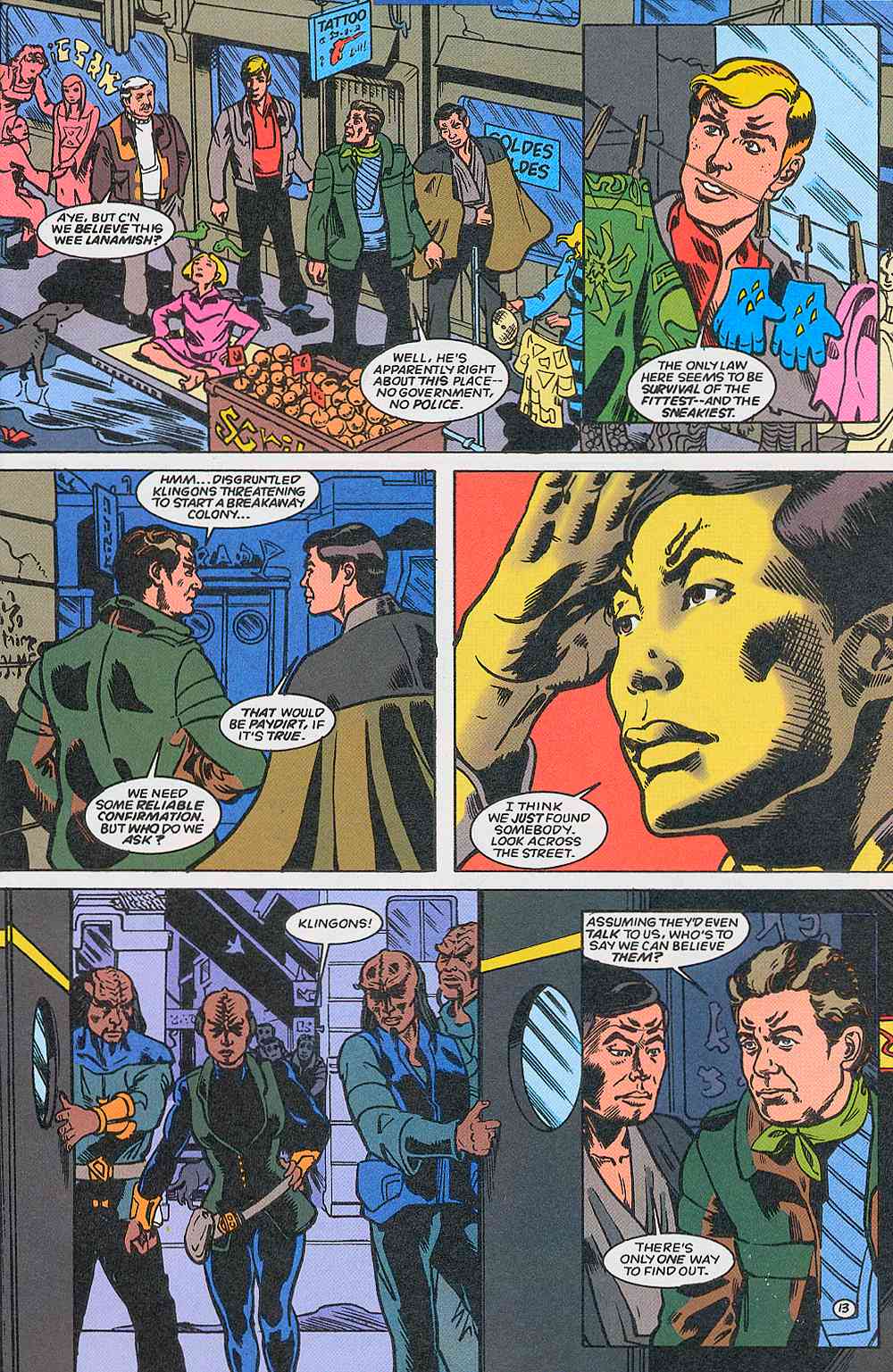Read online Star Trek (1989) comic -  Issue #69 - 14