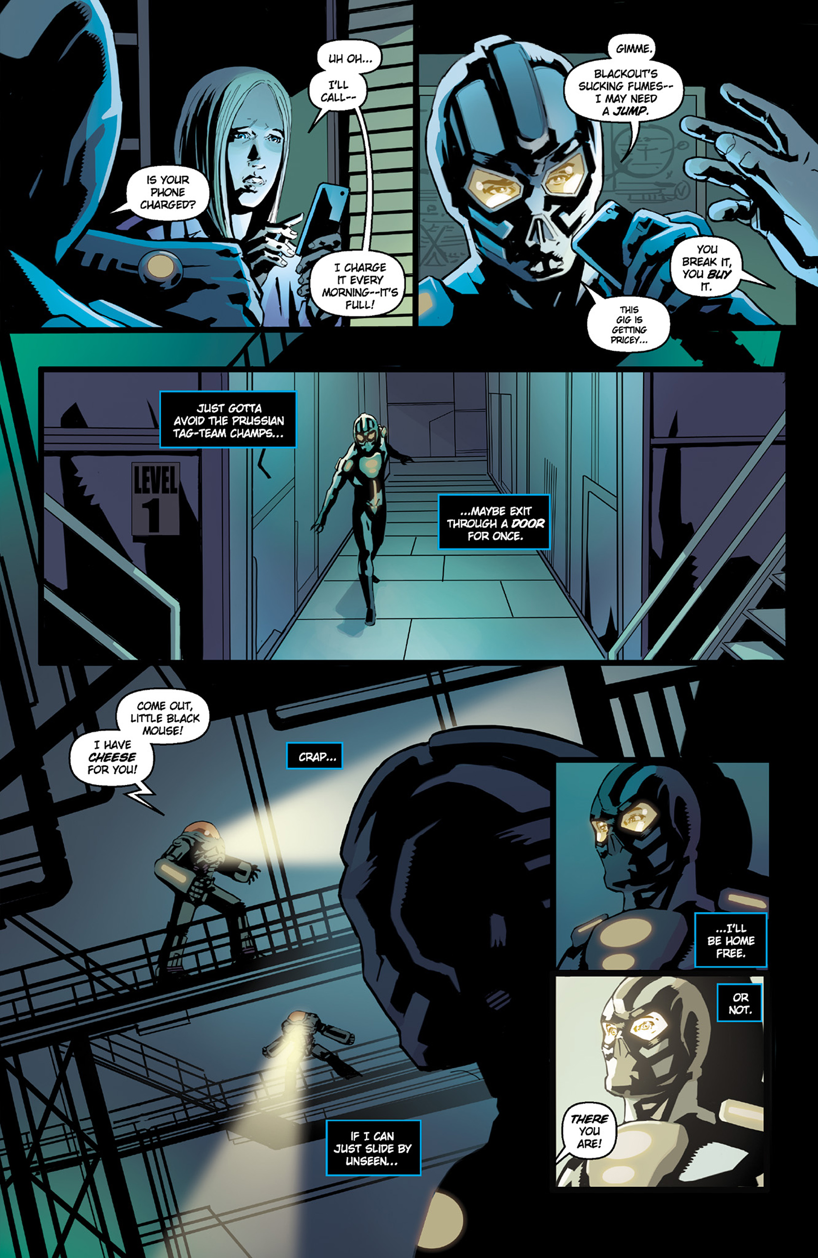 Read online Blackout comic -  Issue #4 - 13