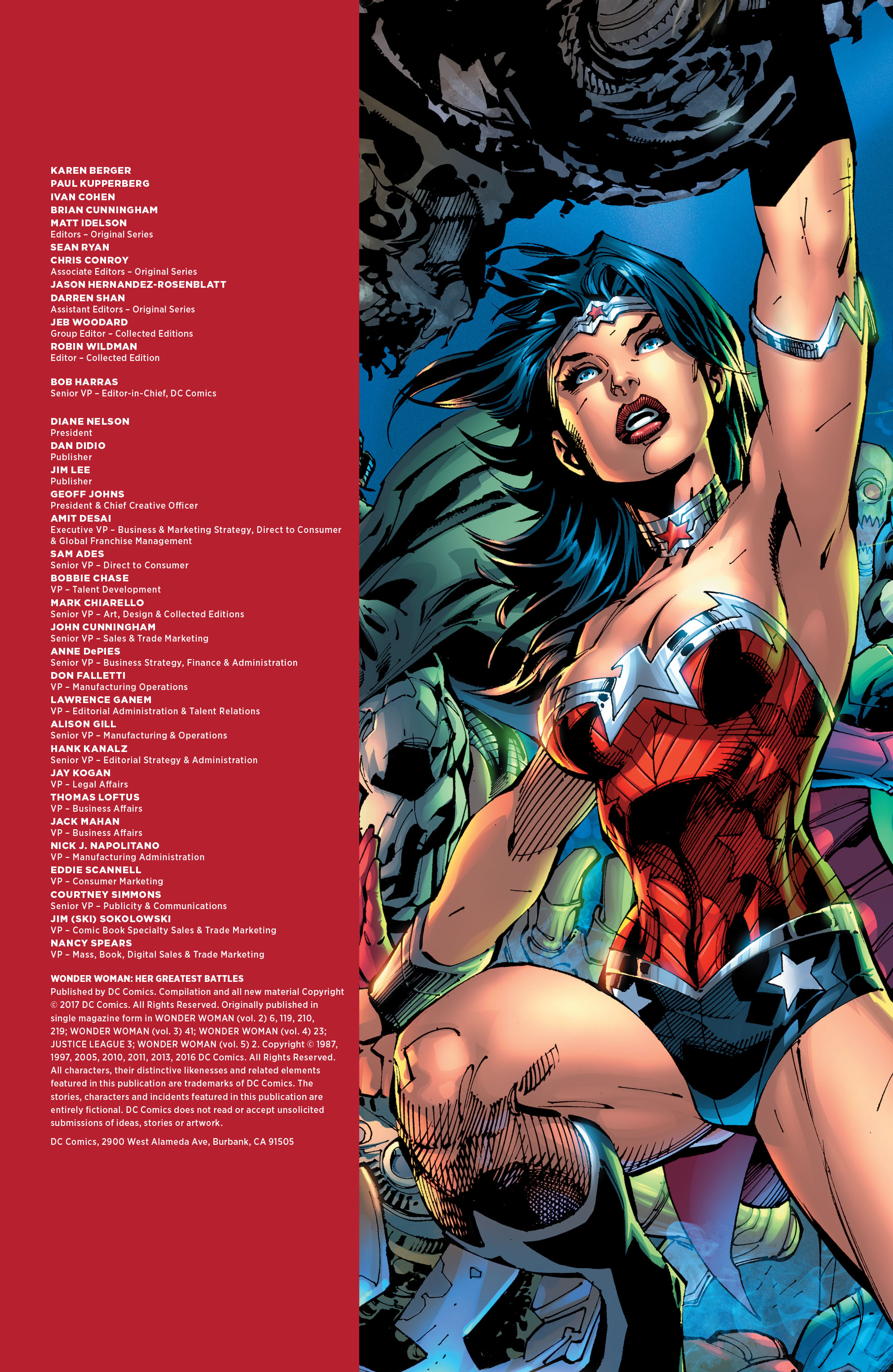 Read online Wonder Woman: Her Greatest Battles comic -  Issue # TPB - 3