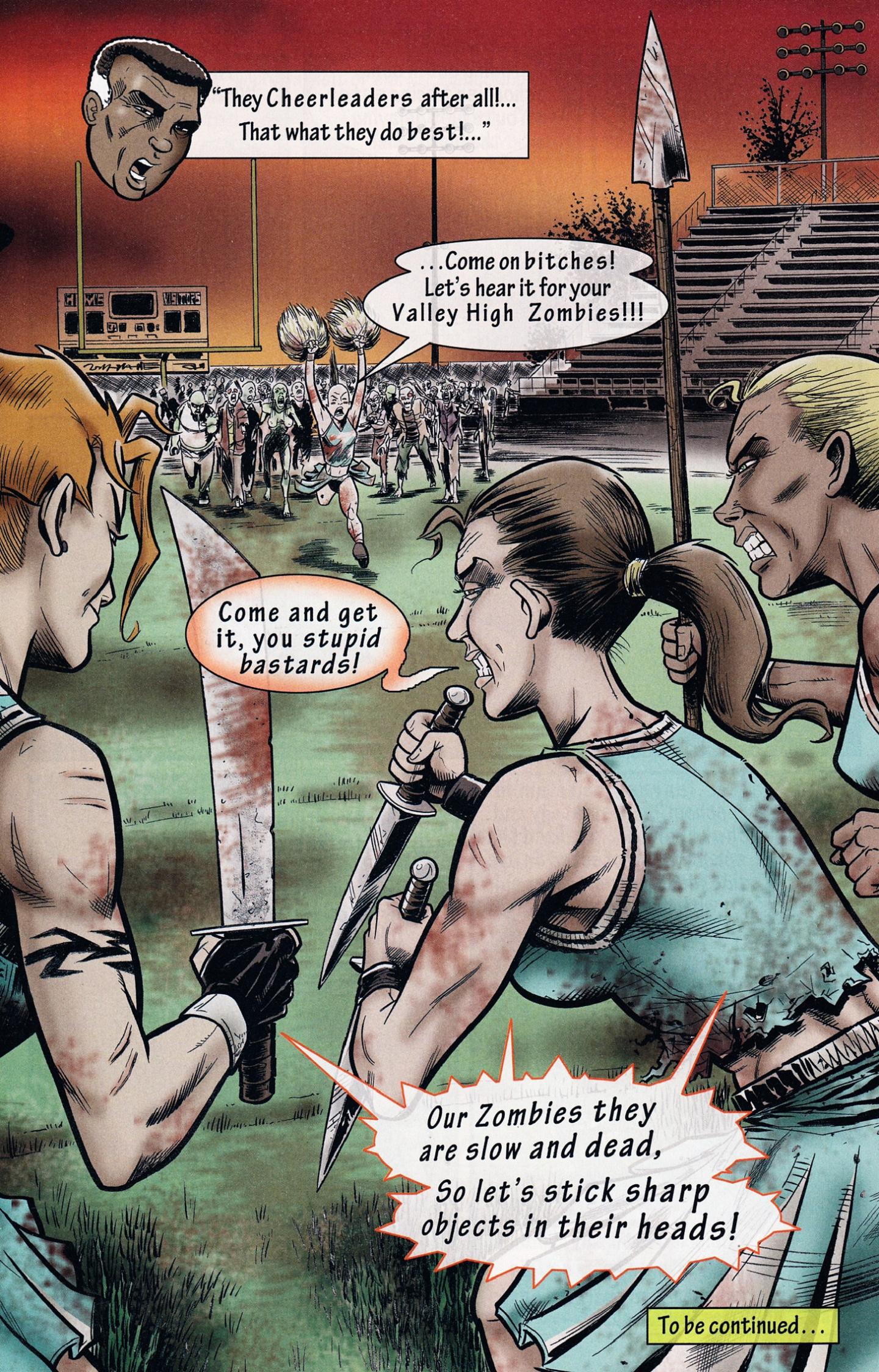 Read online Zombies vs Cheerleaders comic -  Issue #1 - 37