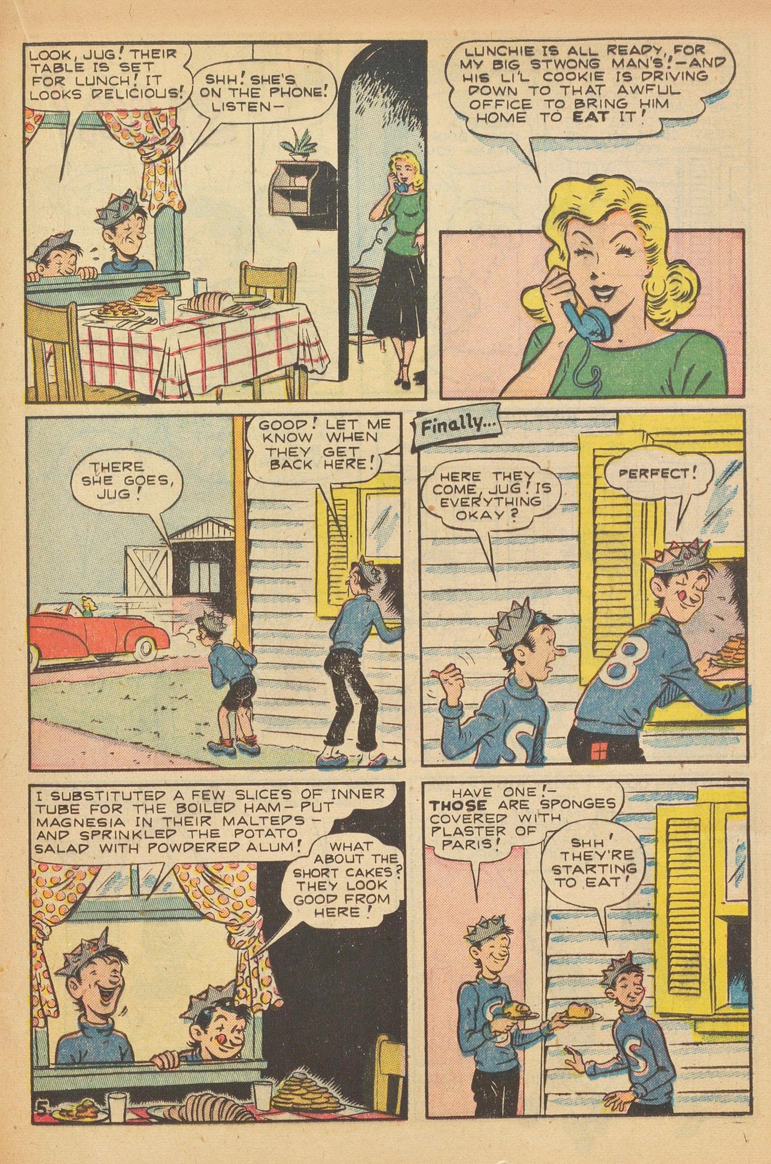 Read online Pep Comics comic -  Issue #74 - 31