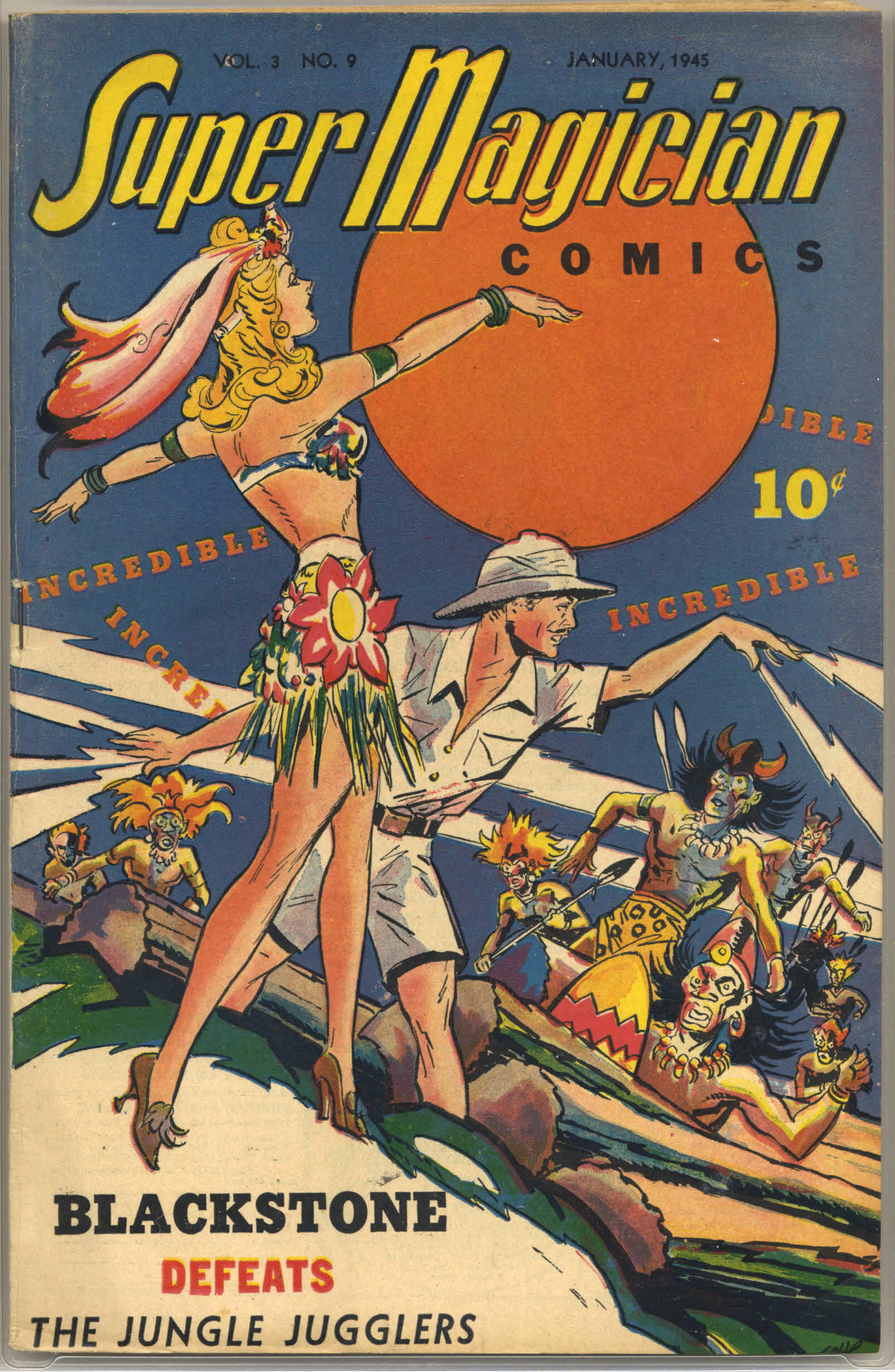 Read online Super-Magician Comics comic -  Issue #33 - 1