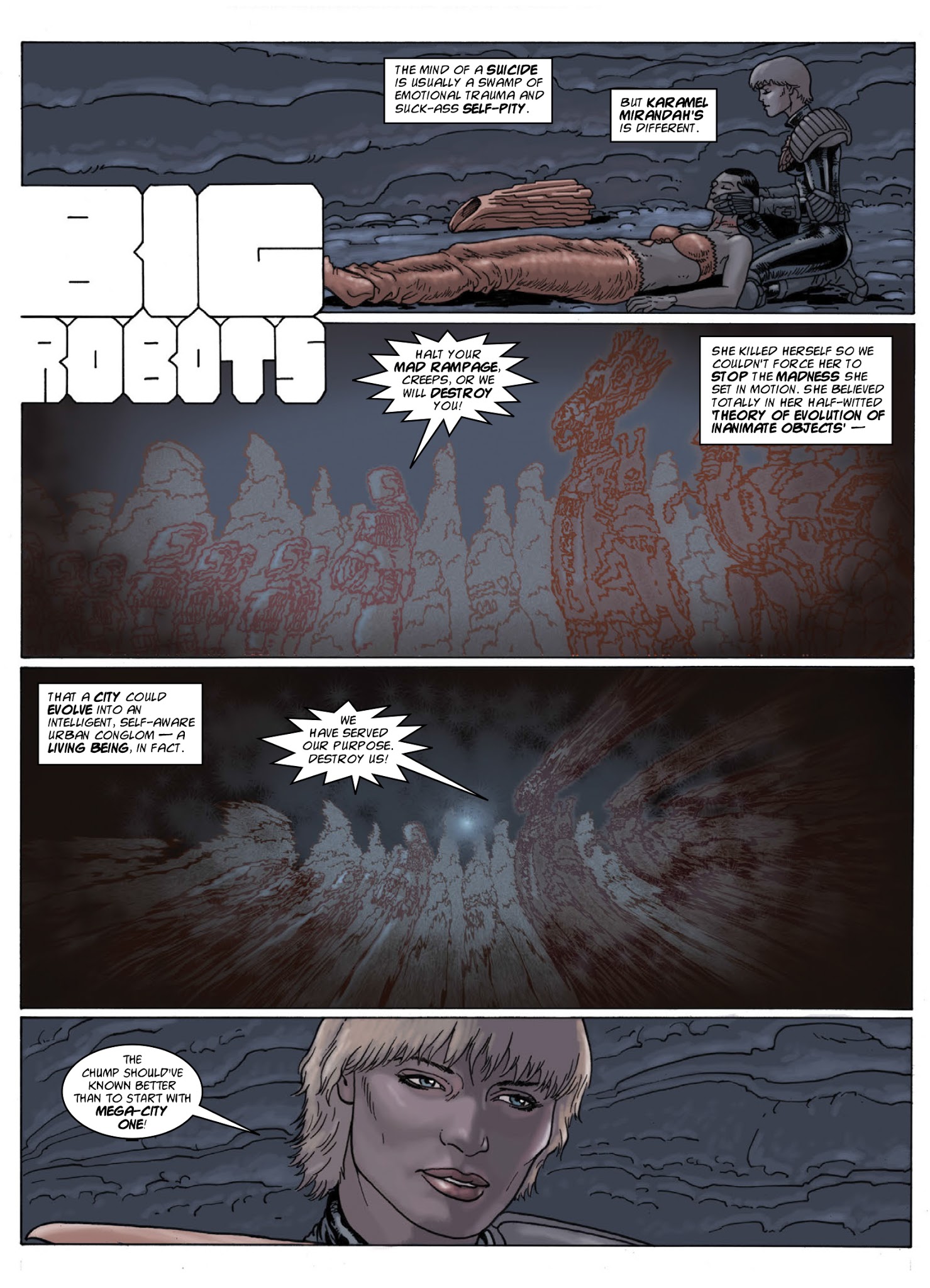 Read online Judge Anderson: The Psi Files comic -  Issue # TPB 5 - 69