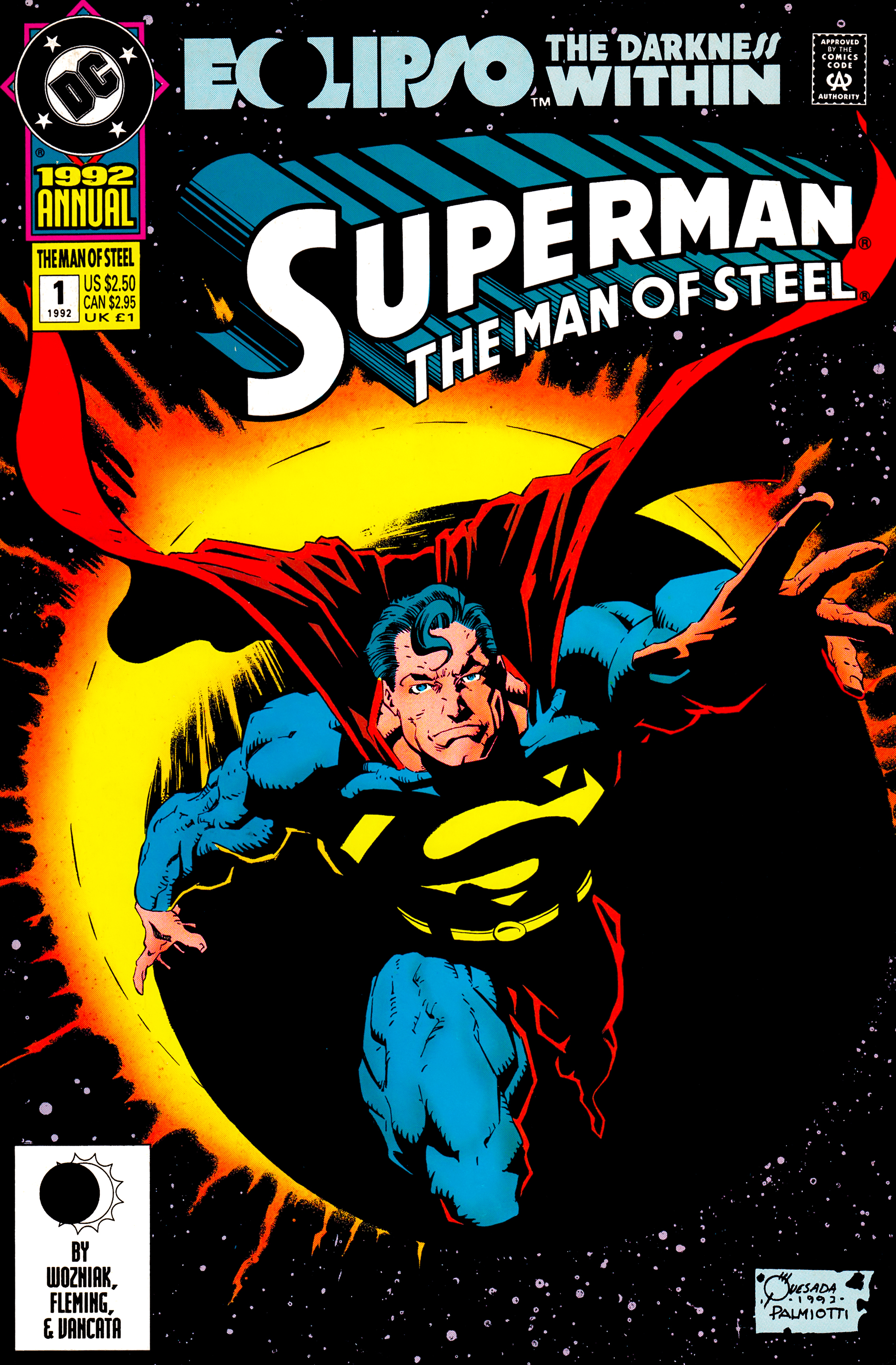 Read online Superman: The Man of Steel (1991) comic -  Issue # _Annual 1 - 1