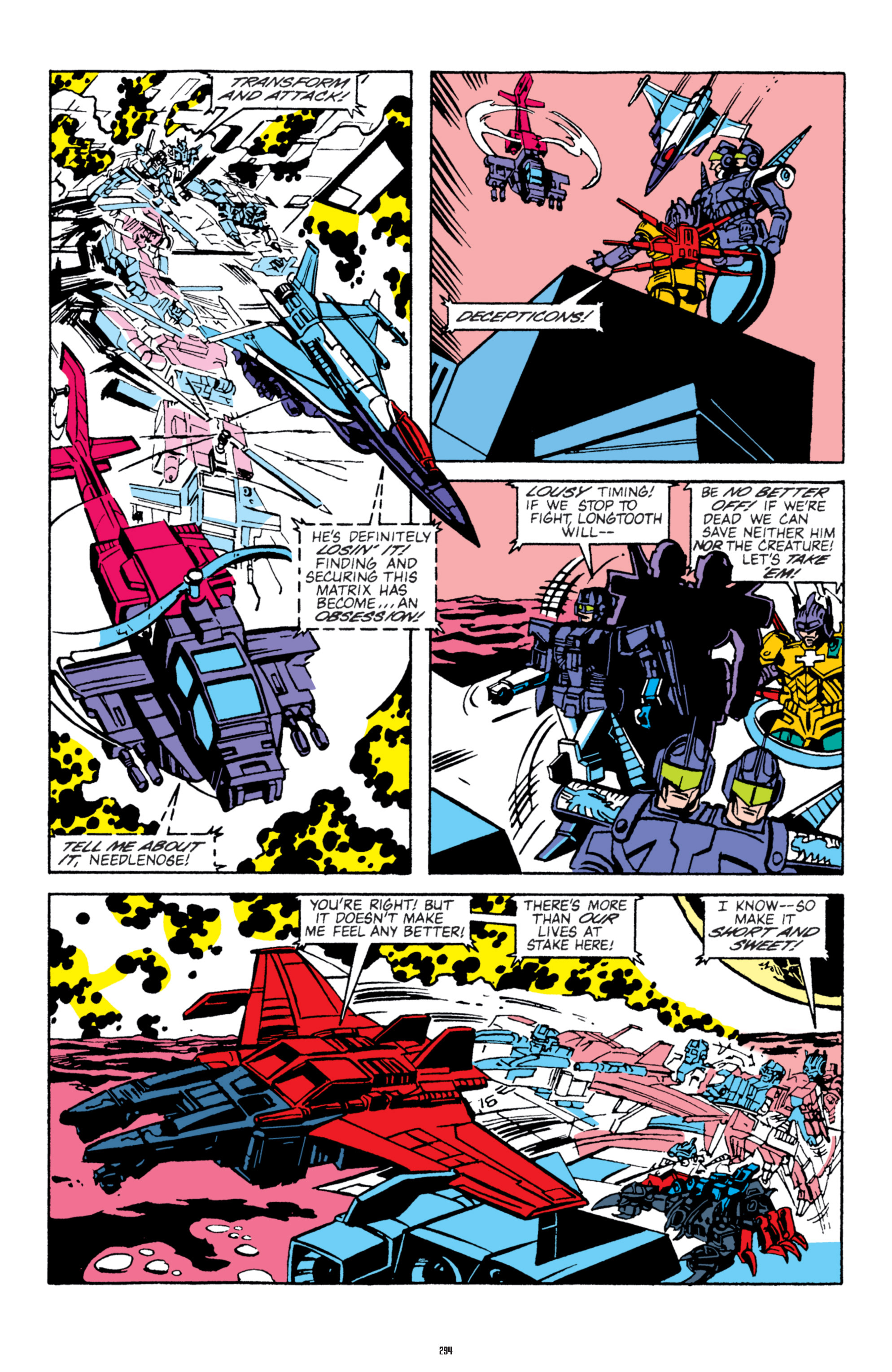 Read online The Transformers Classics comic -  Issue # TPB 5 - 295