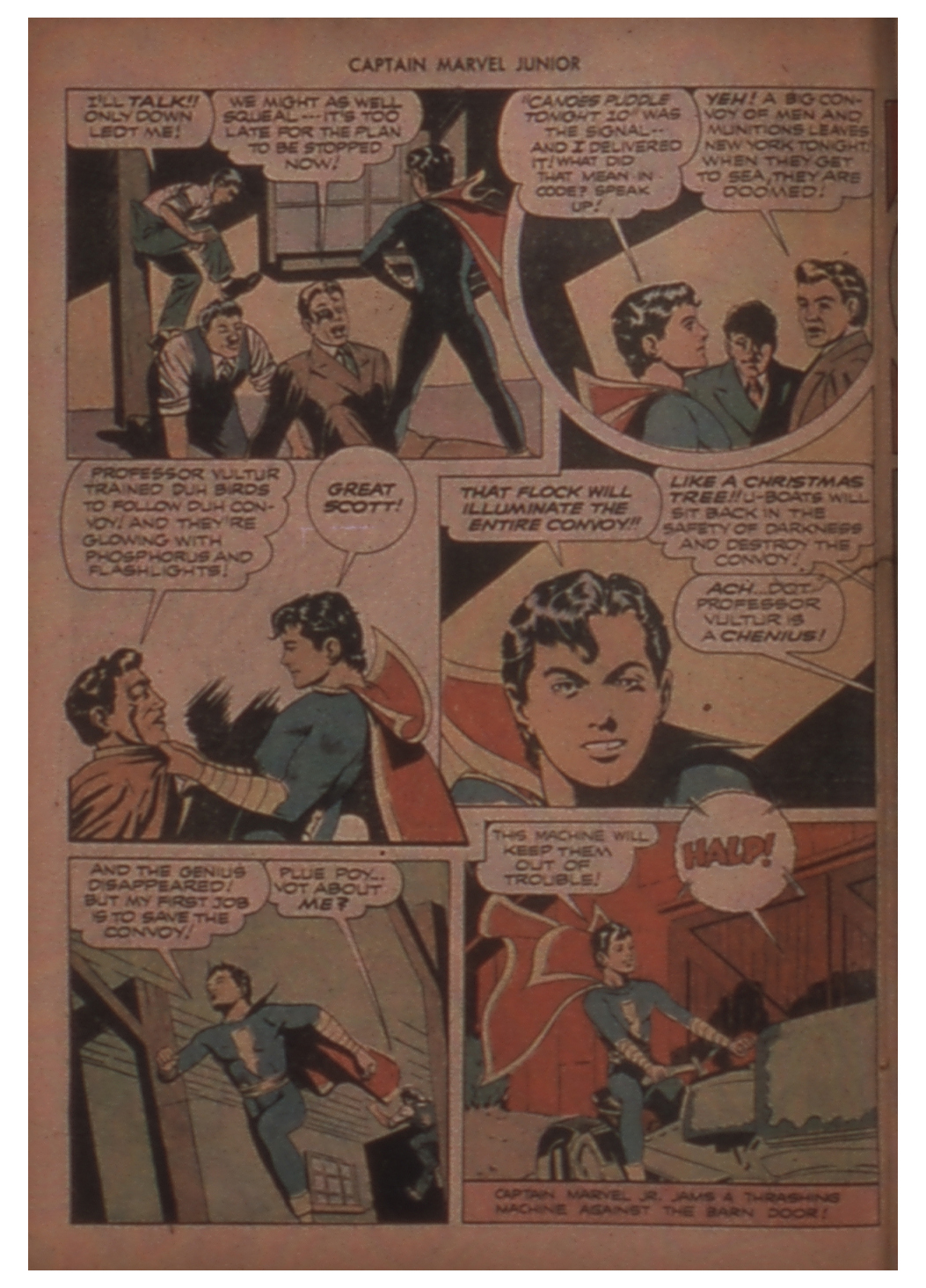 Read online Captain Marvel, Jr. comic -  Issue #18 - 10