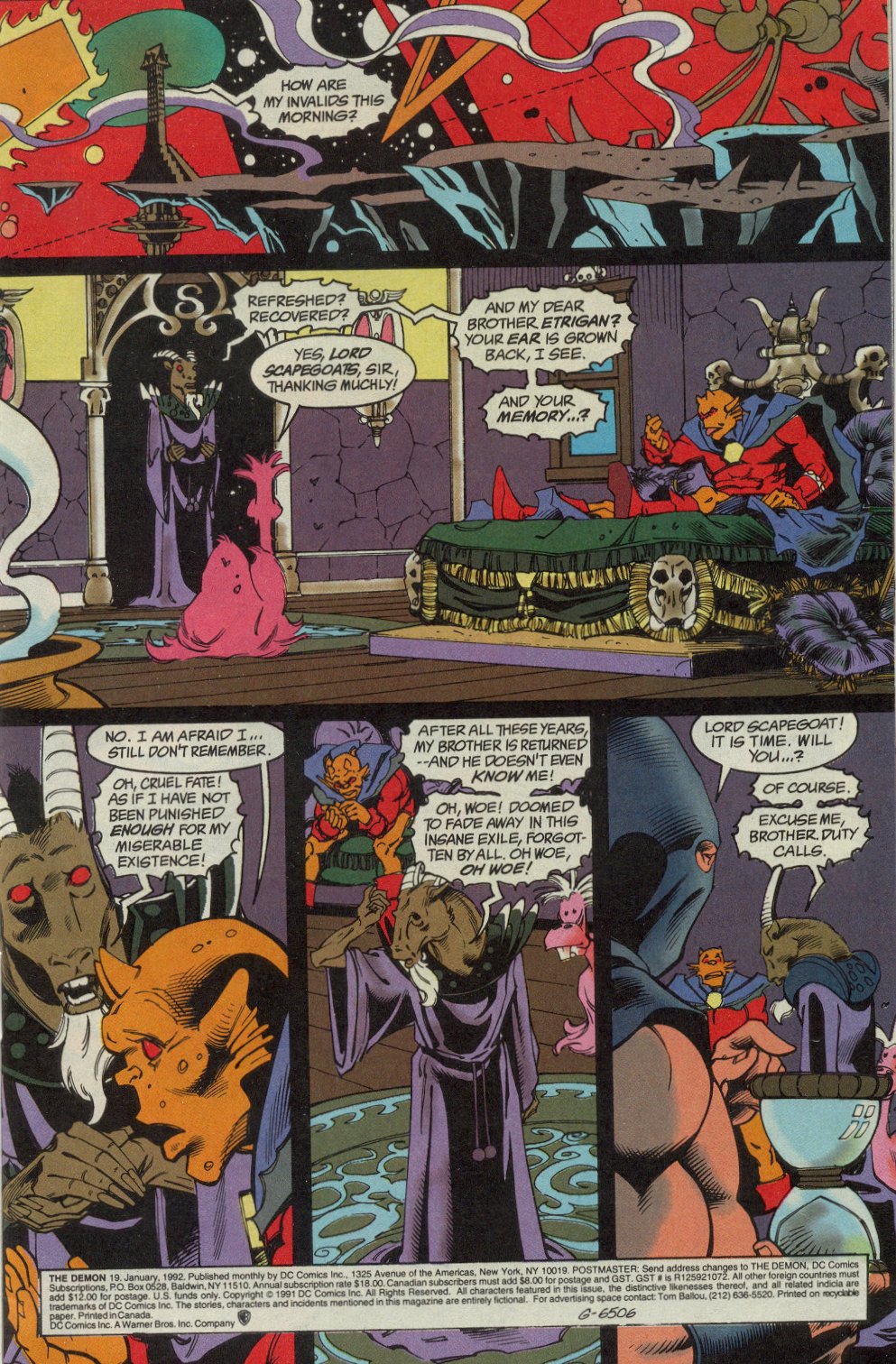 Read online The Demon (1990) comic -  Issue #19 - 2