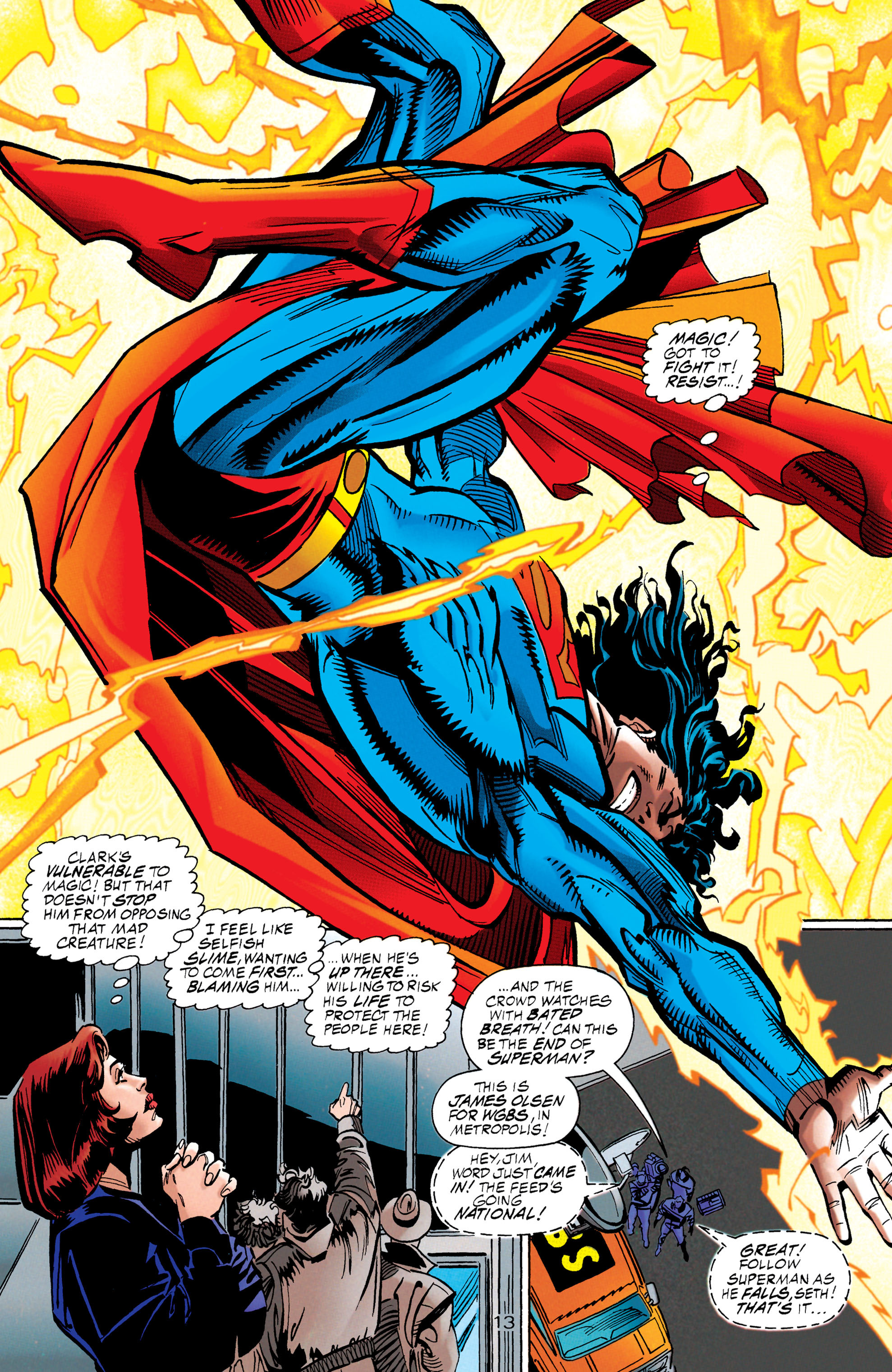 Read online Superman: The Man of Steel (1991) comic -  Issue #54 - 12