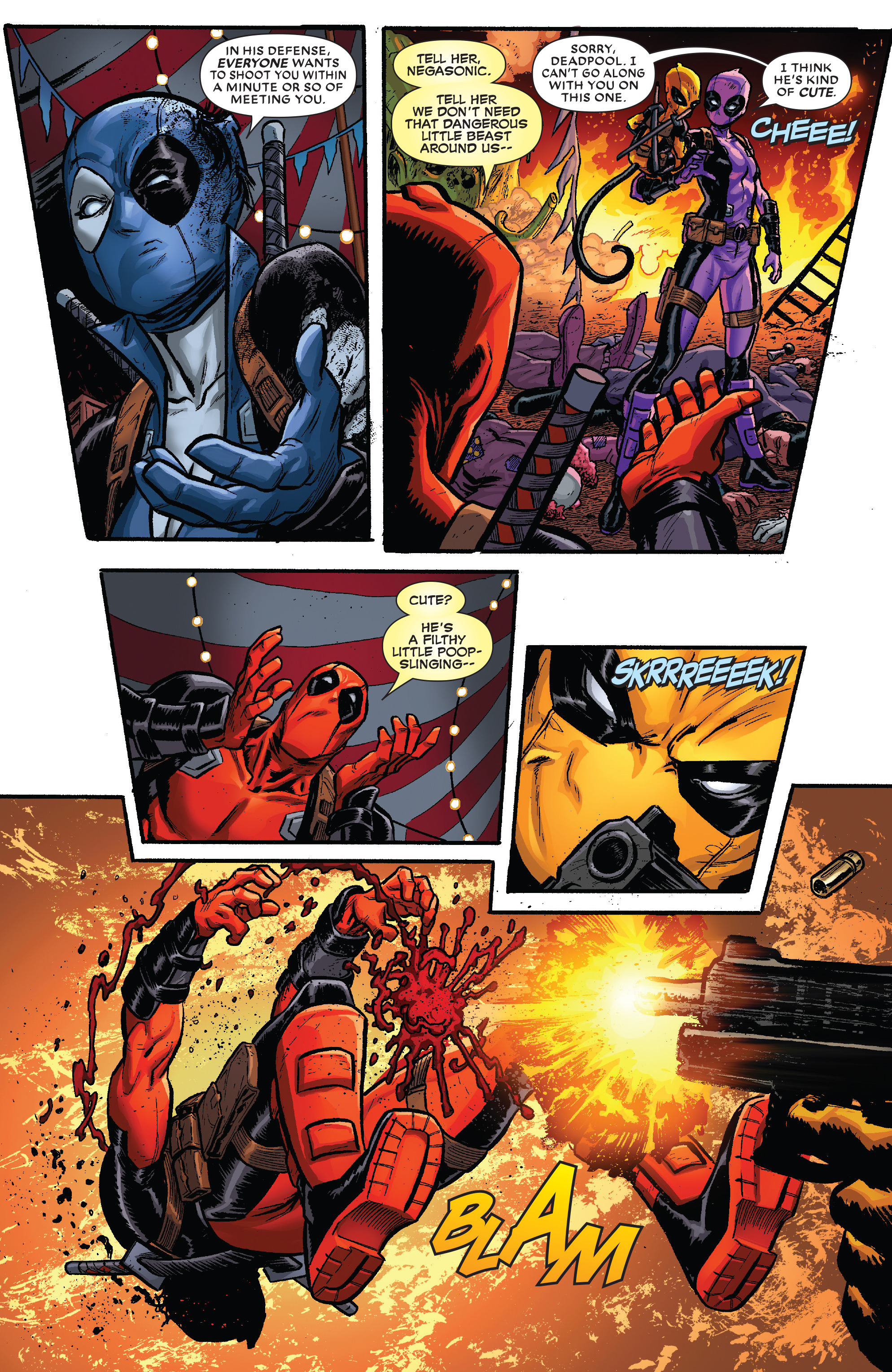 Read online Deadpool & the Mercs For Money [II] comic -  Issue #6 - 15