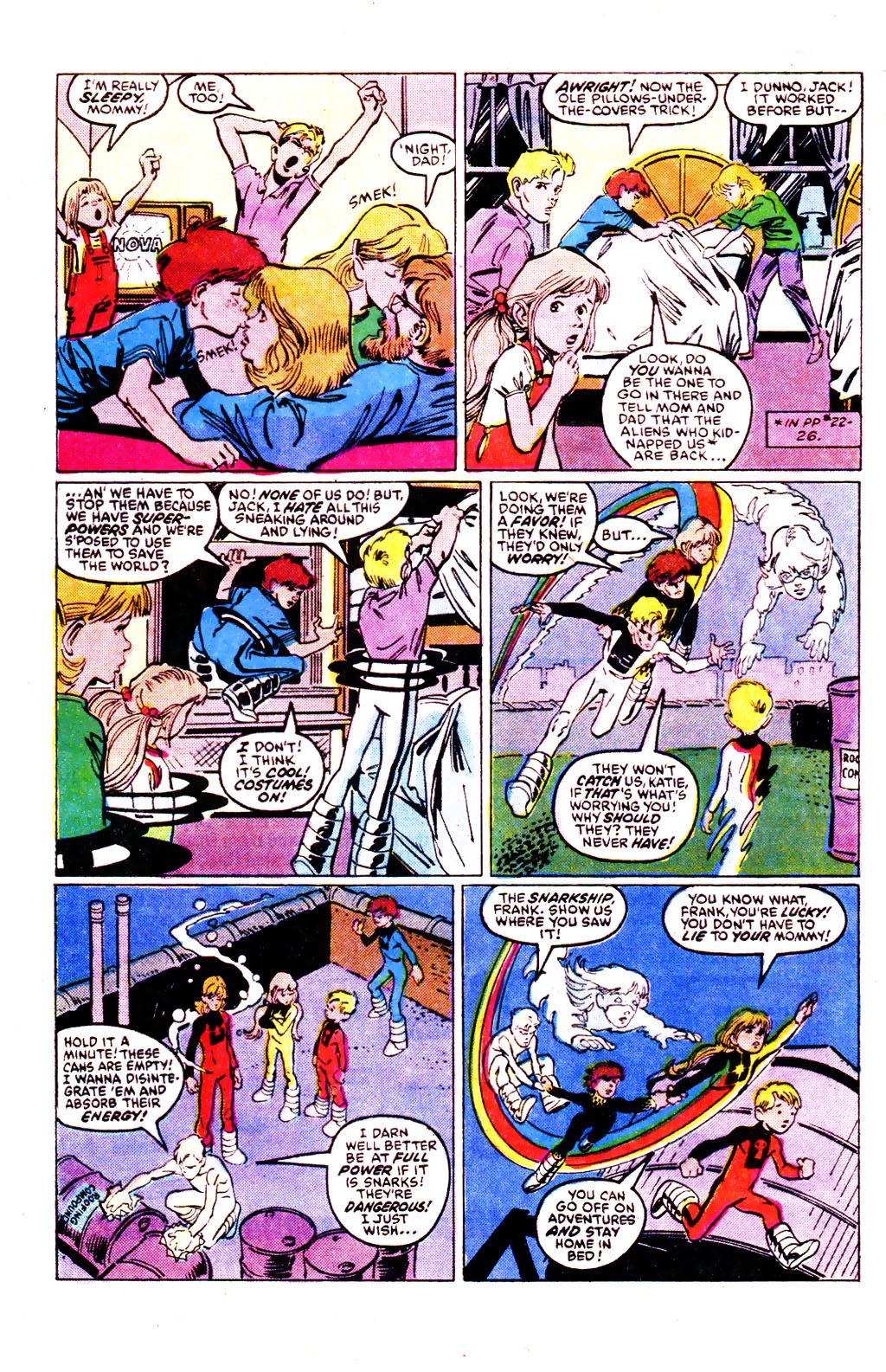 Read online Power Pack (1984) comic -  Issue #33 - 6