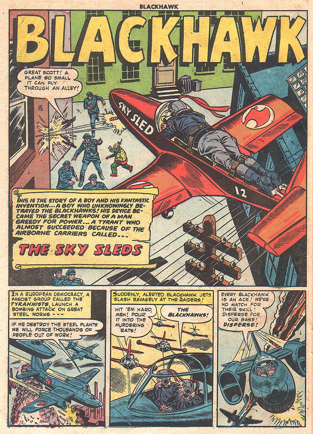 Read online Blackhawk (1957) comic -  Issue #74 - 26