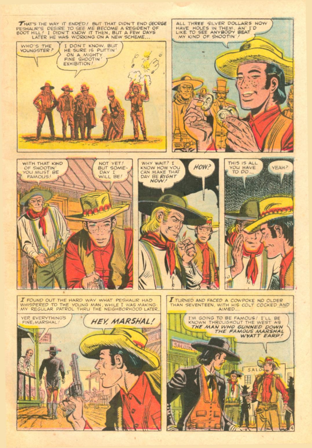 Read online Wyatt Earp comic -  Issue #5 - 31