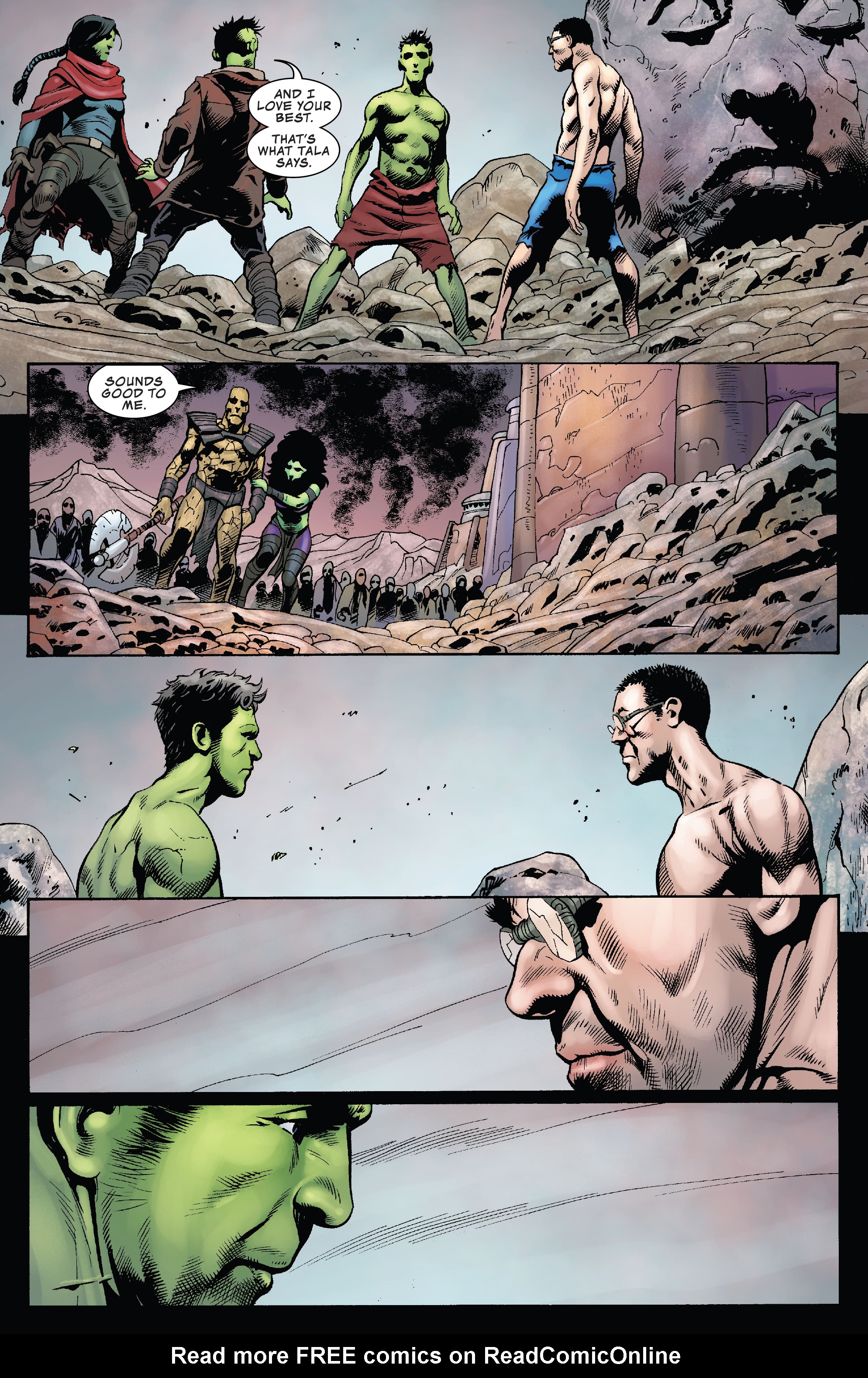 Read online Planet Hulk Worldbreaker comic -  Issue #4 - 19